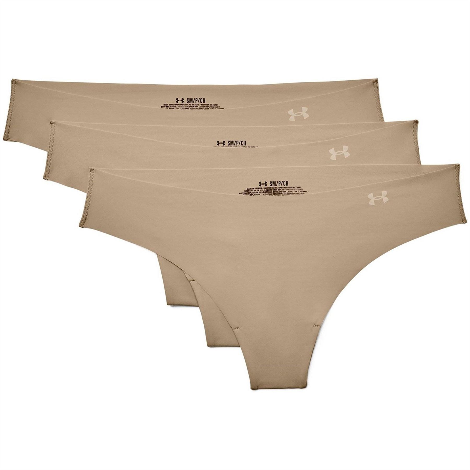 Under Armour Womens 3 Pack Thongs