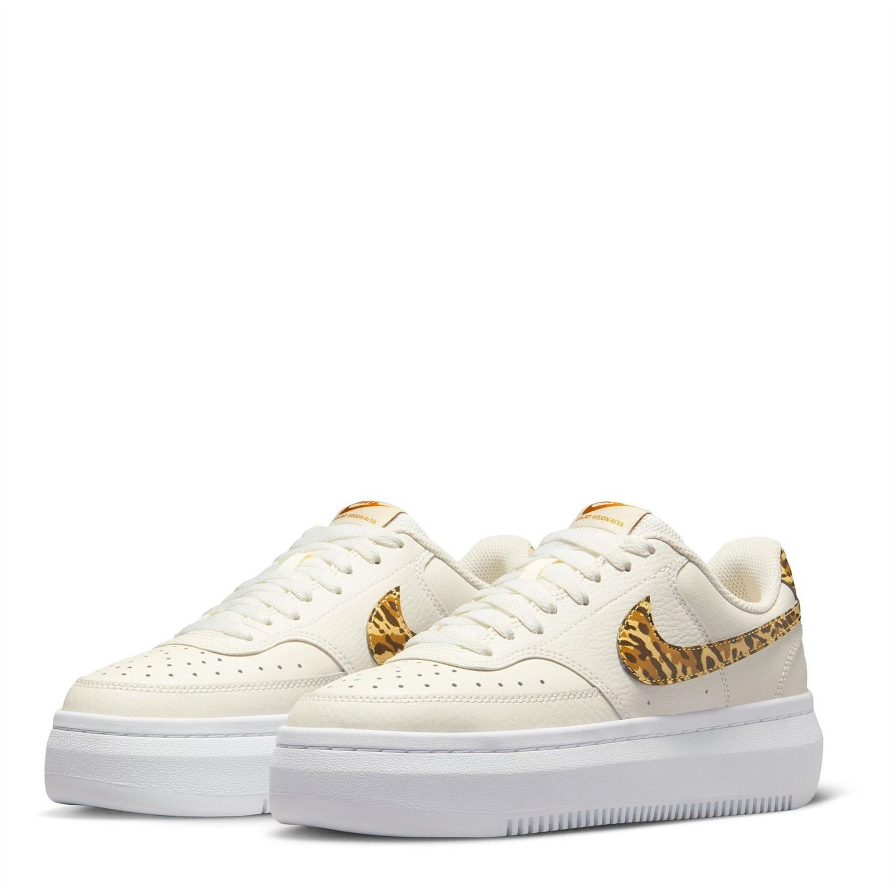 Nike Womens Court Vision Alta Leather Trainers