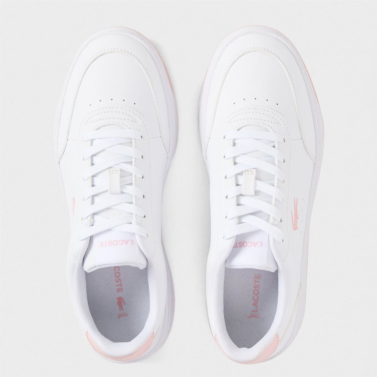 Lacoste Court Pro Crocodile Print Low Top Sneakers
