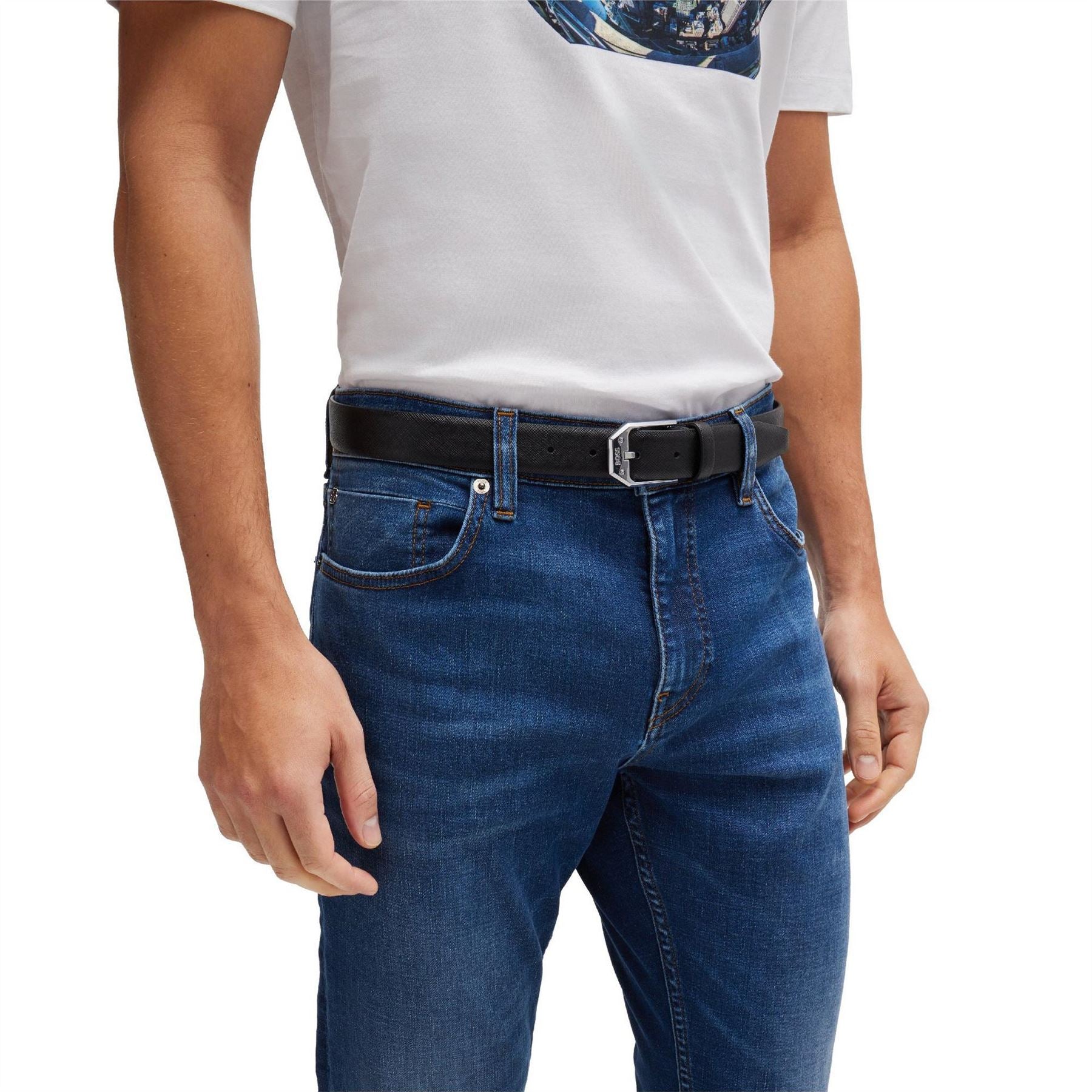 Boss Mens H Delaware 10261858 01 Slim Fit Jeans