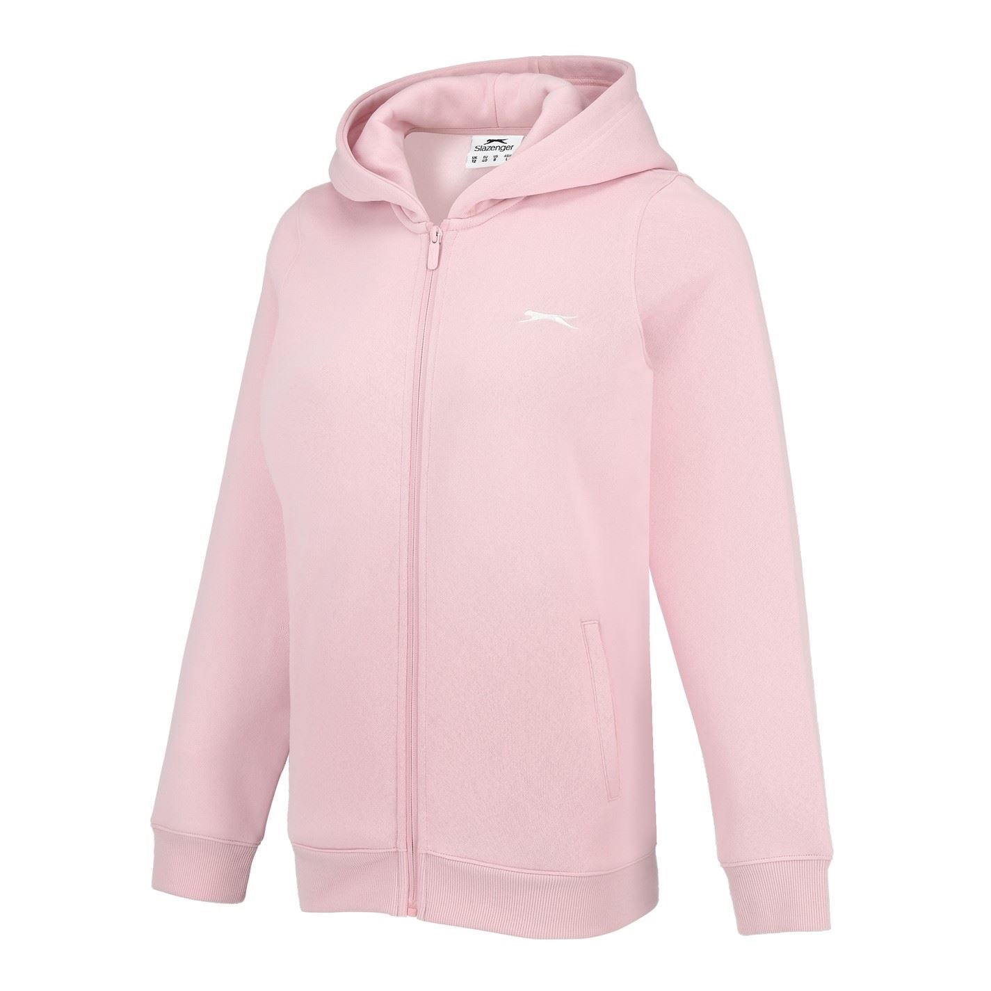 Slazenger Womens Fitted Full Zip Hoodie