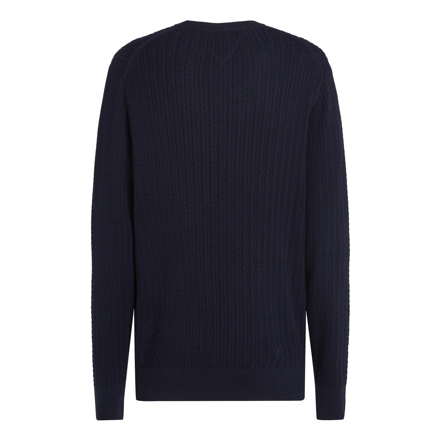 Tommy Hilfiger Regular Fit Crew Neck Long Sleeve Sweater