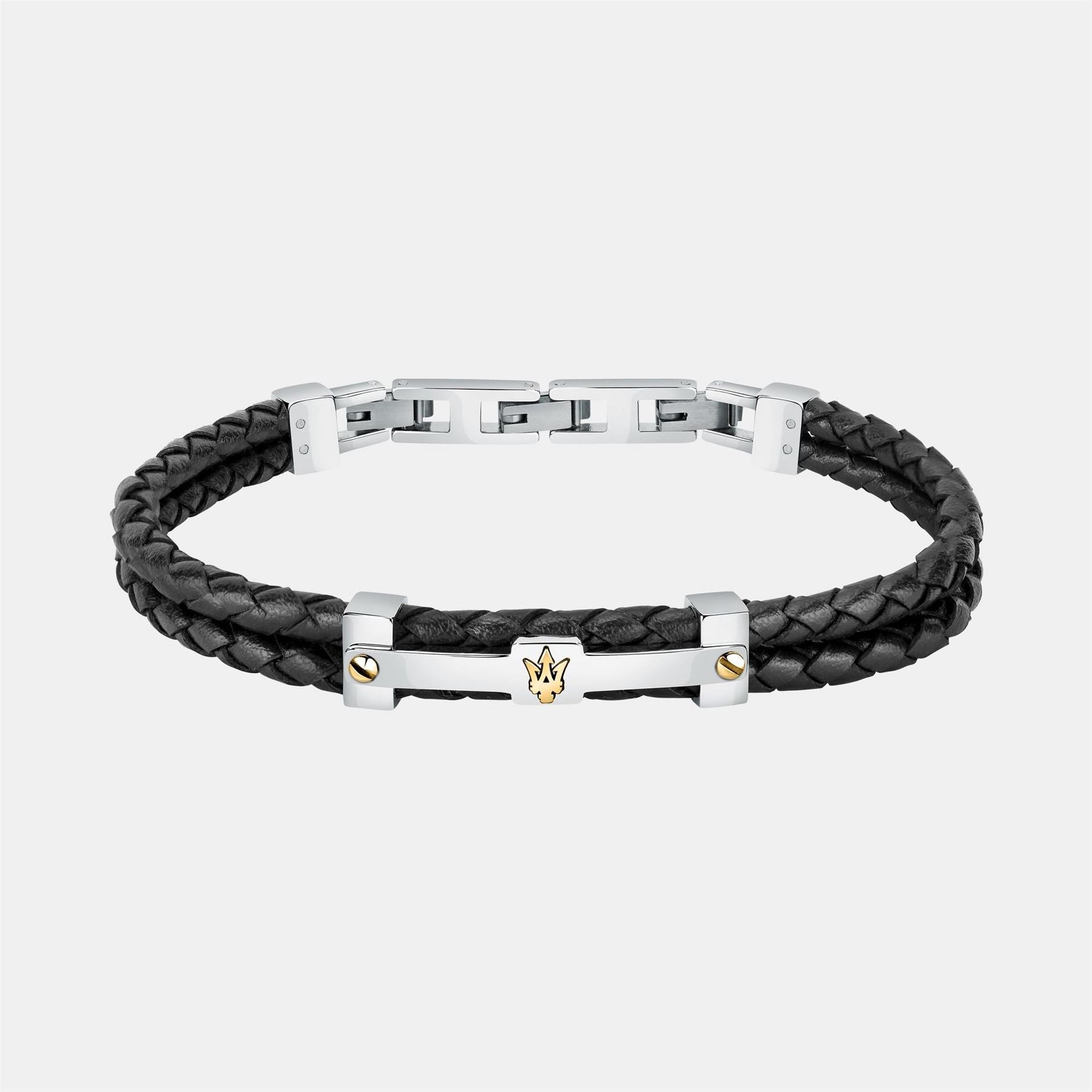 Maserati Jewellery Maserati Leather Bracelet