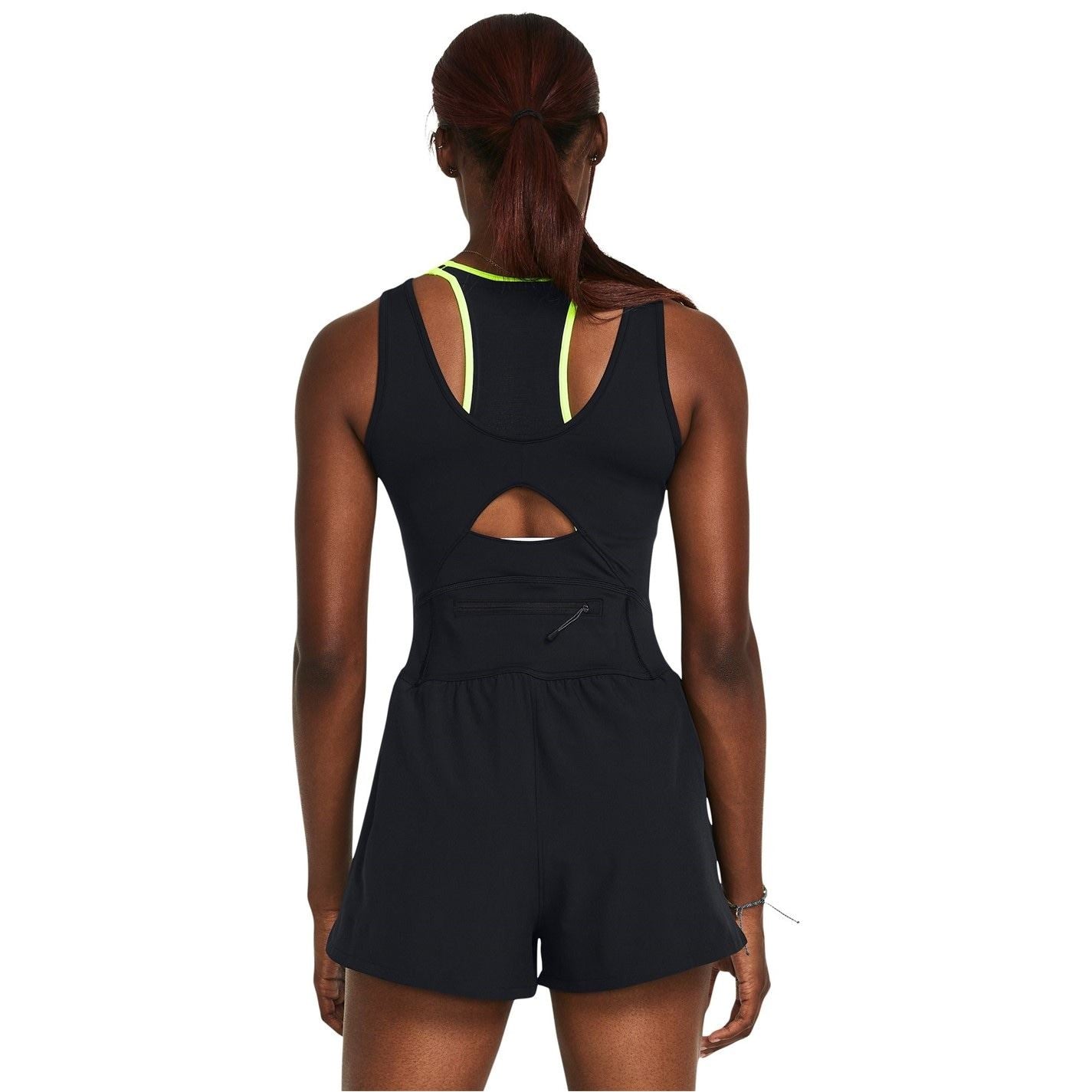 Under Armour Scoop Neck Solid Patterned Runsie