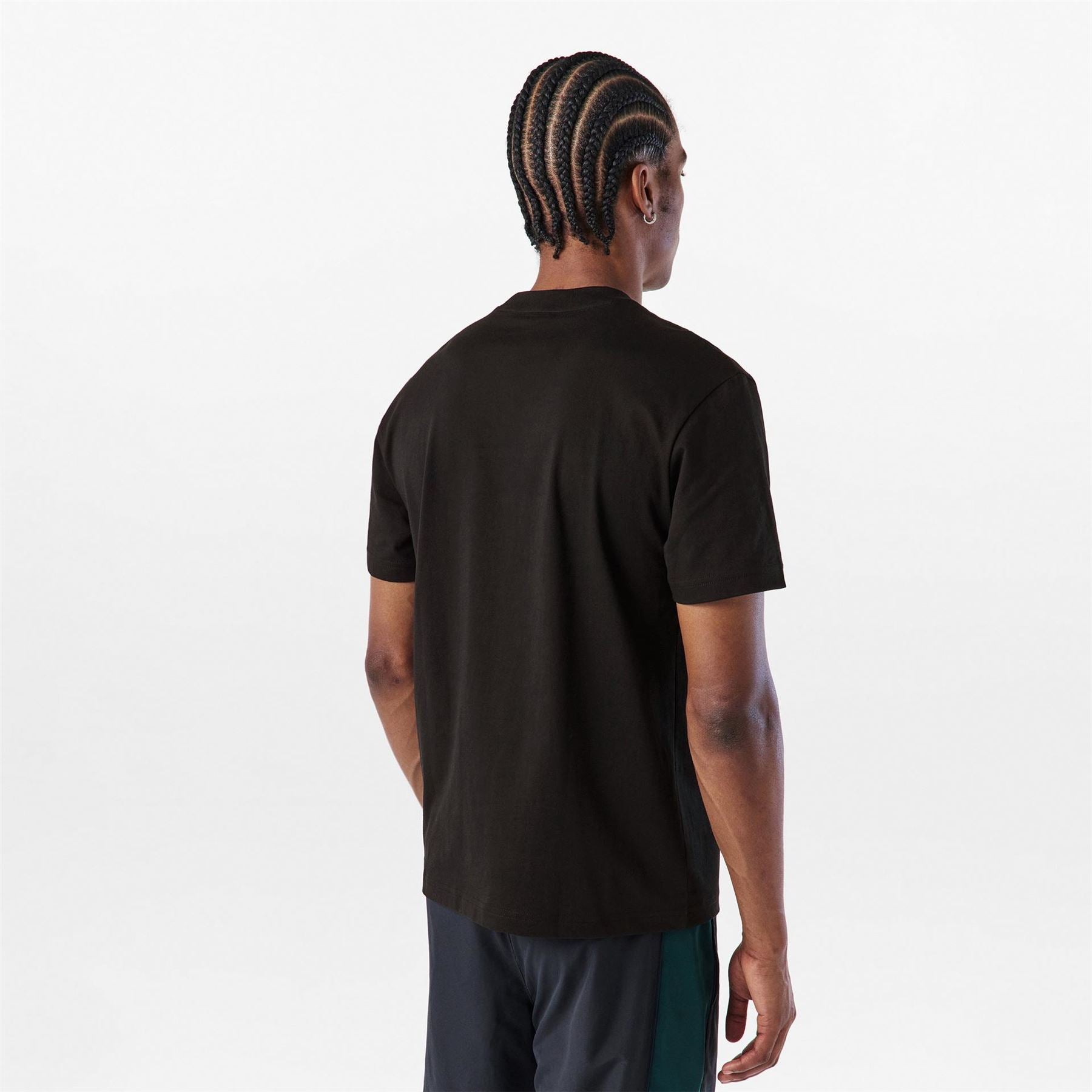 Lacoste Crocodile Print Regular Fit Crew Neck T-Shirt