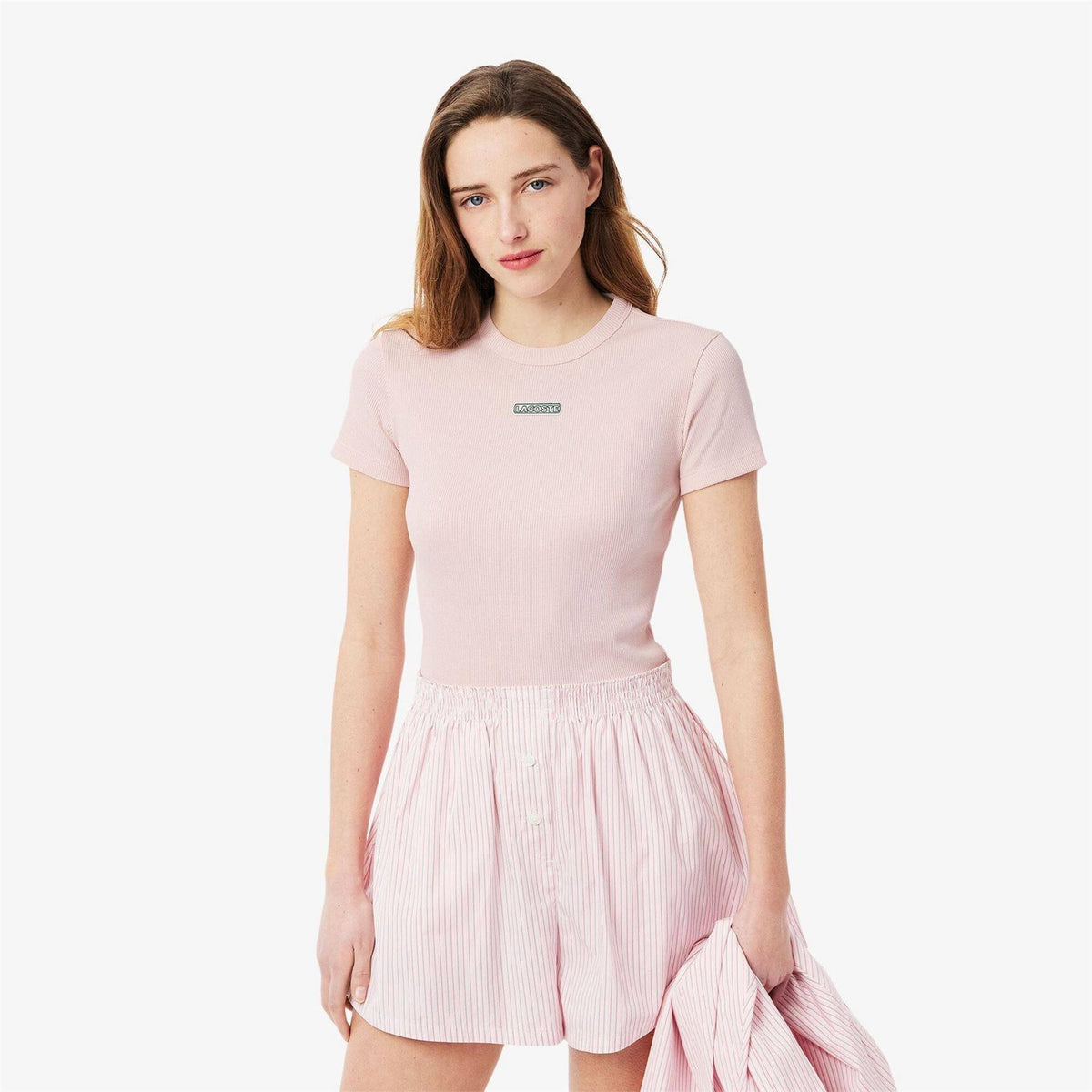 Lacoste Slim Fit Crew Neck Short Sleeve T-Shirt