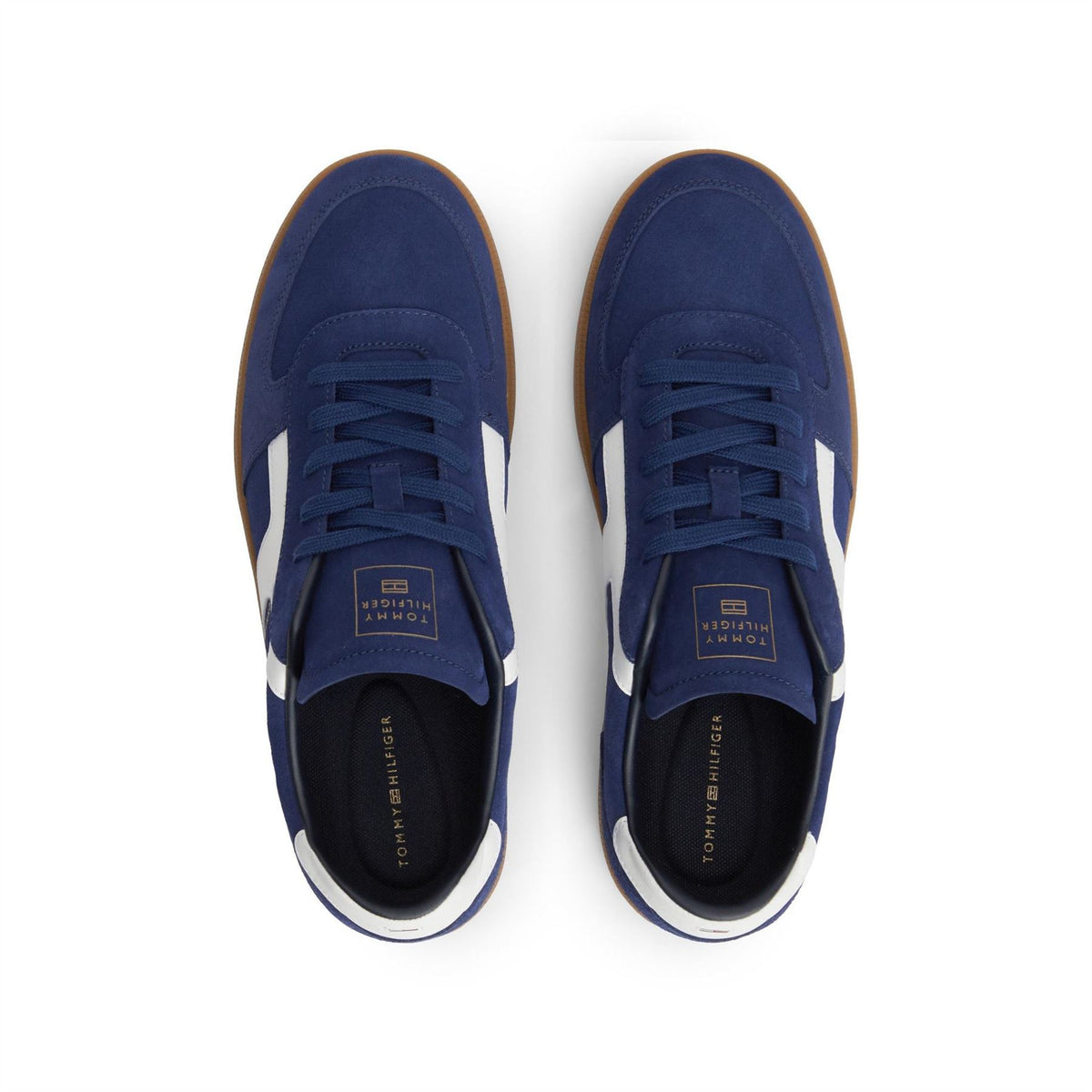 Tommy Hilfiger Tribeca Suede Low Top Trainers