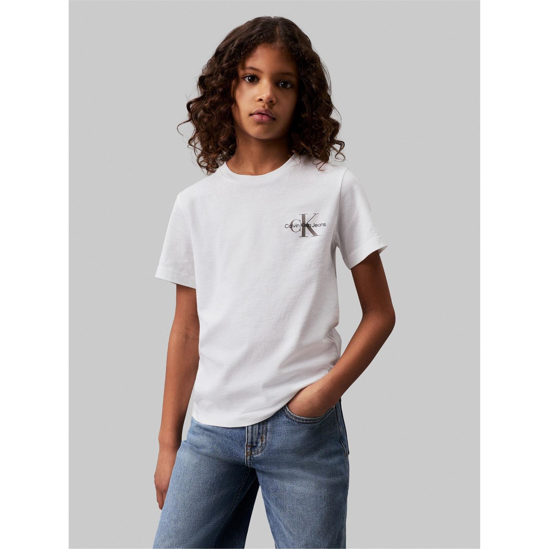Calvin Klein Jeans Regular Fit Short Sleeve Crew Neck T-Shirt
