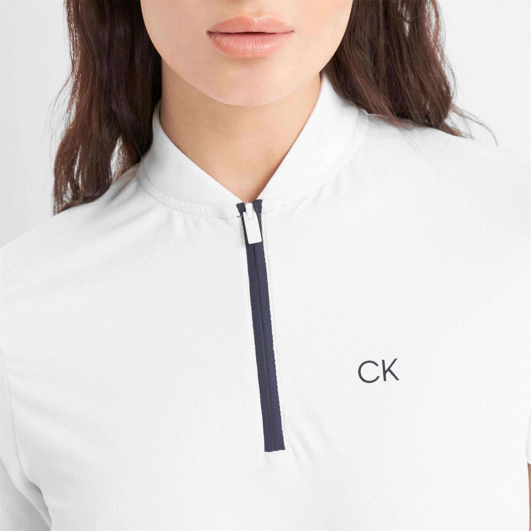 Calvin Klein Golf Ck Short Sleeve Performance Polo Shirt
