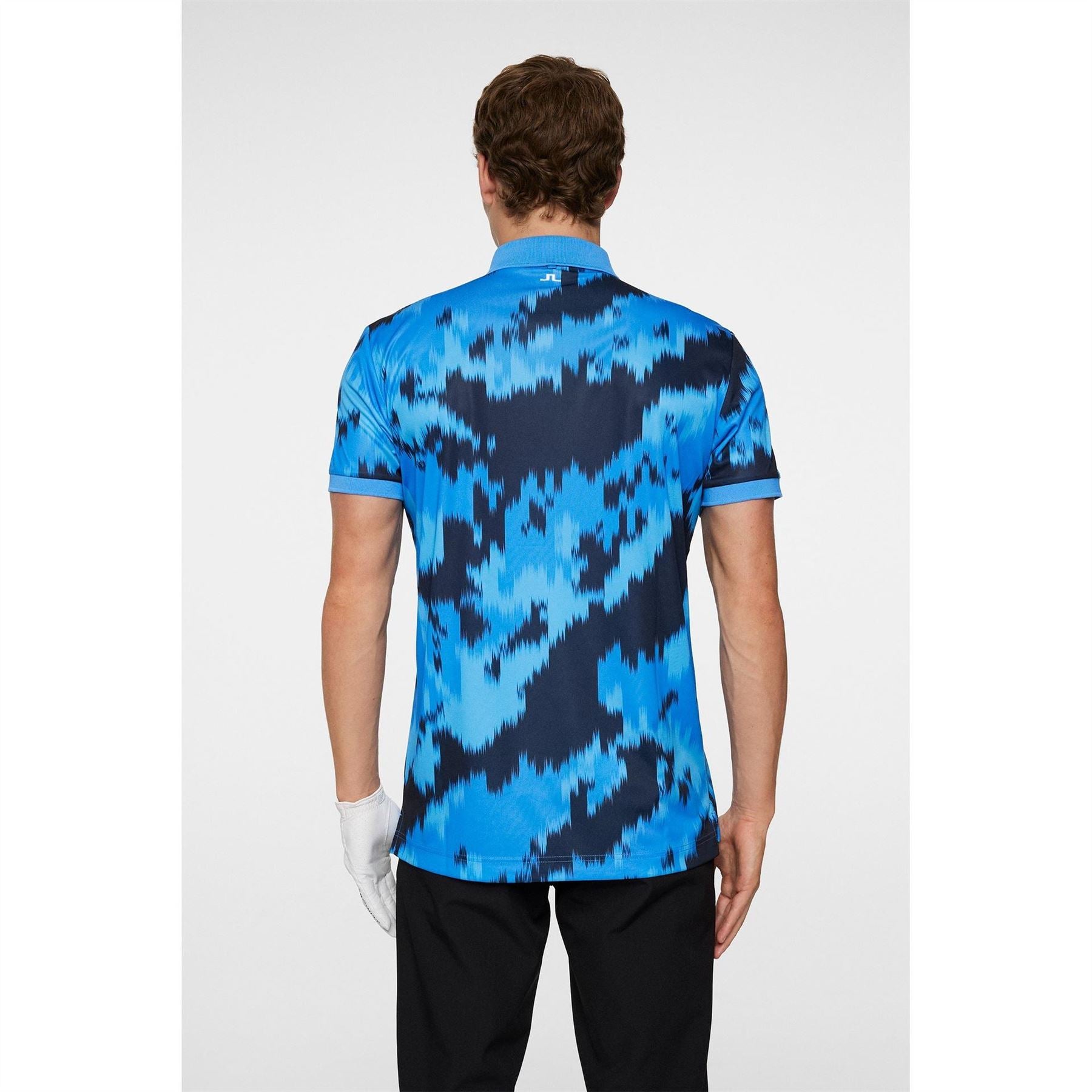 J Lindeberg Golf Tech Print Polo Sn52