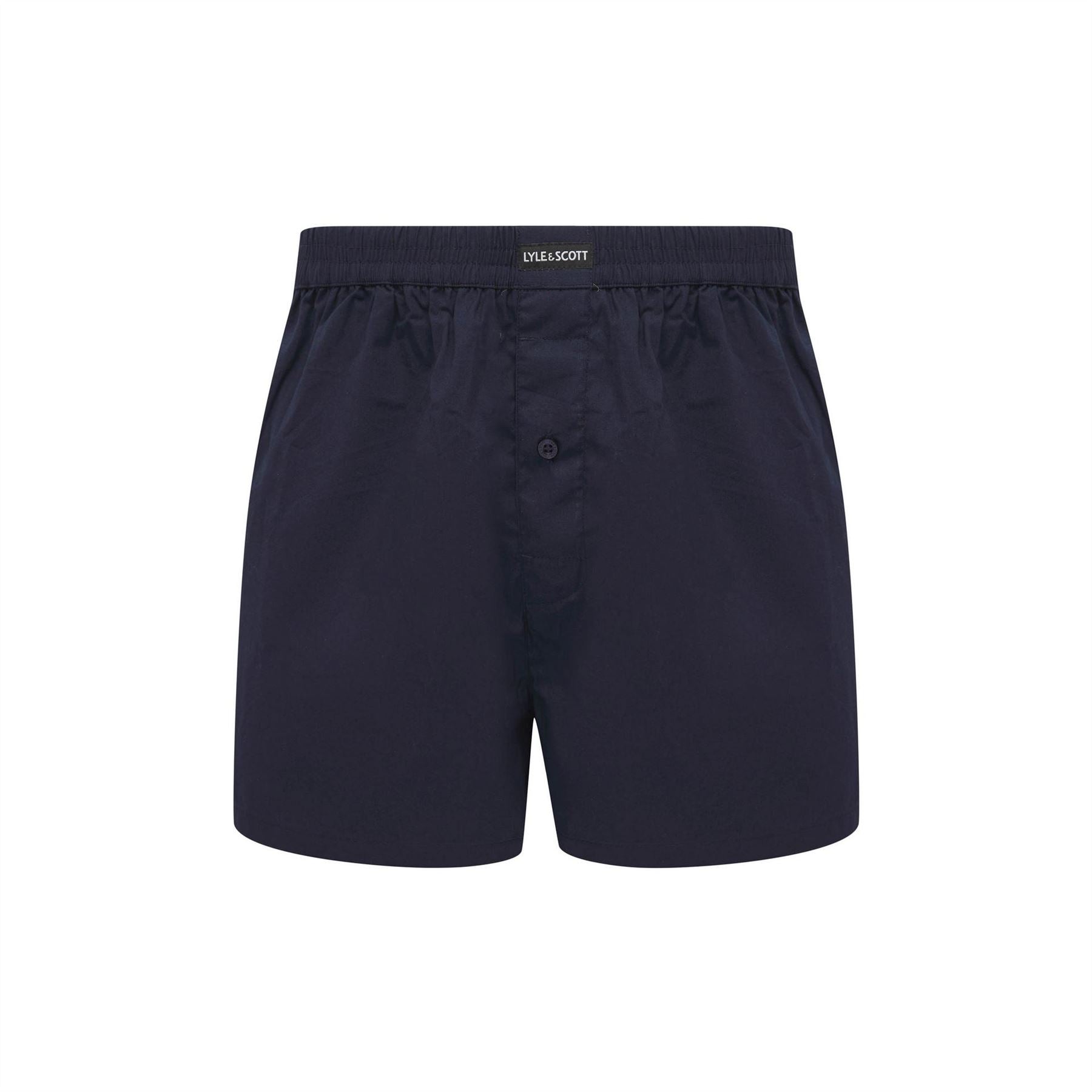 Lyle and Scott 2 Pack Woven Boxer Shorts