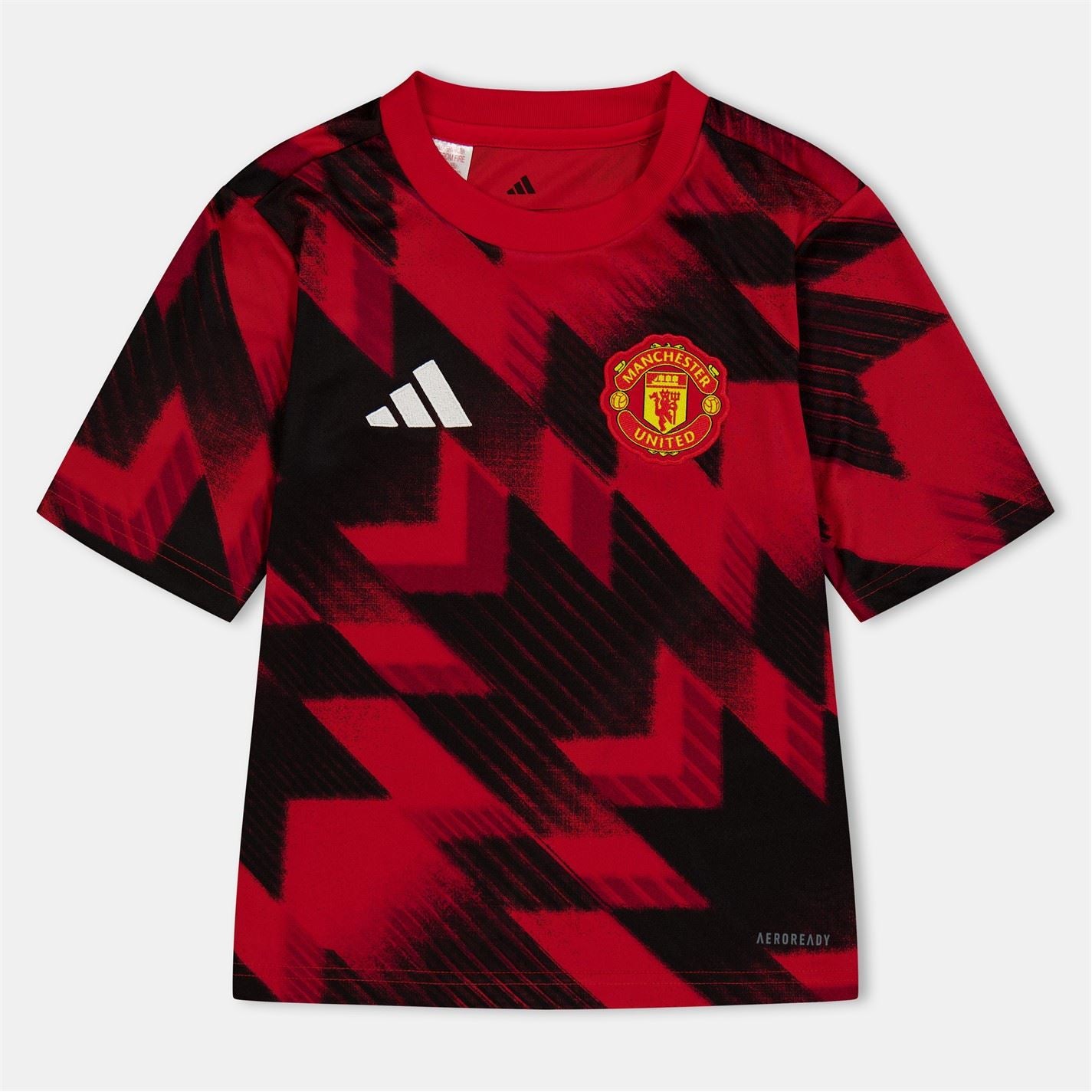 adidas Manchester United Pre Match Shirt 2025 2026 Juniors