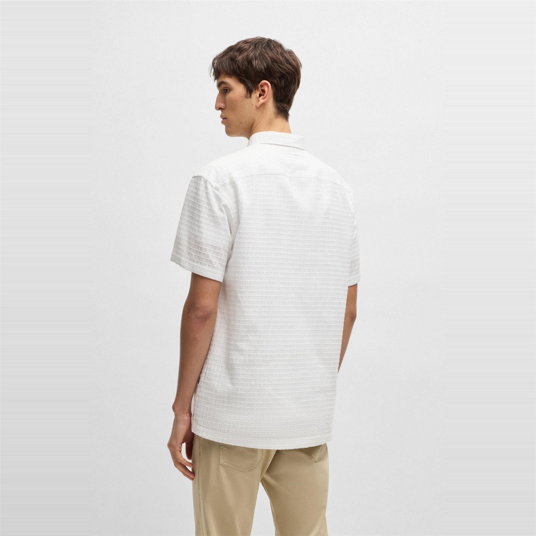Boss Hbb C Cory Plain Short Sleeve Shirt