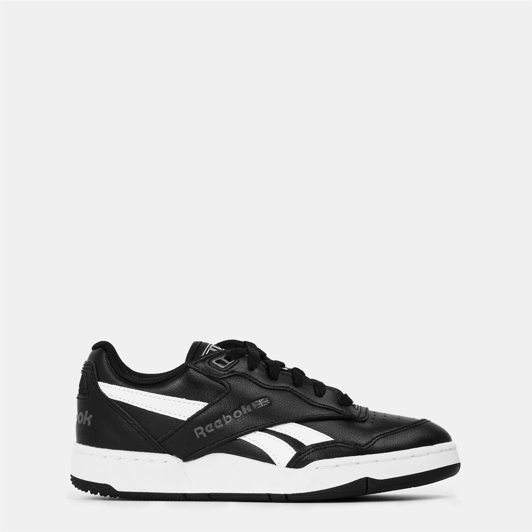 Reebok Bb 4000 Ii Cblack Ftwwht Purgry Low Top Trainers Unisex Kids