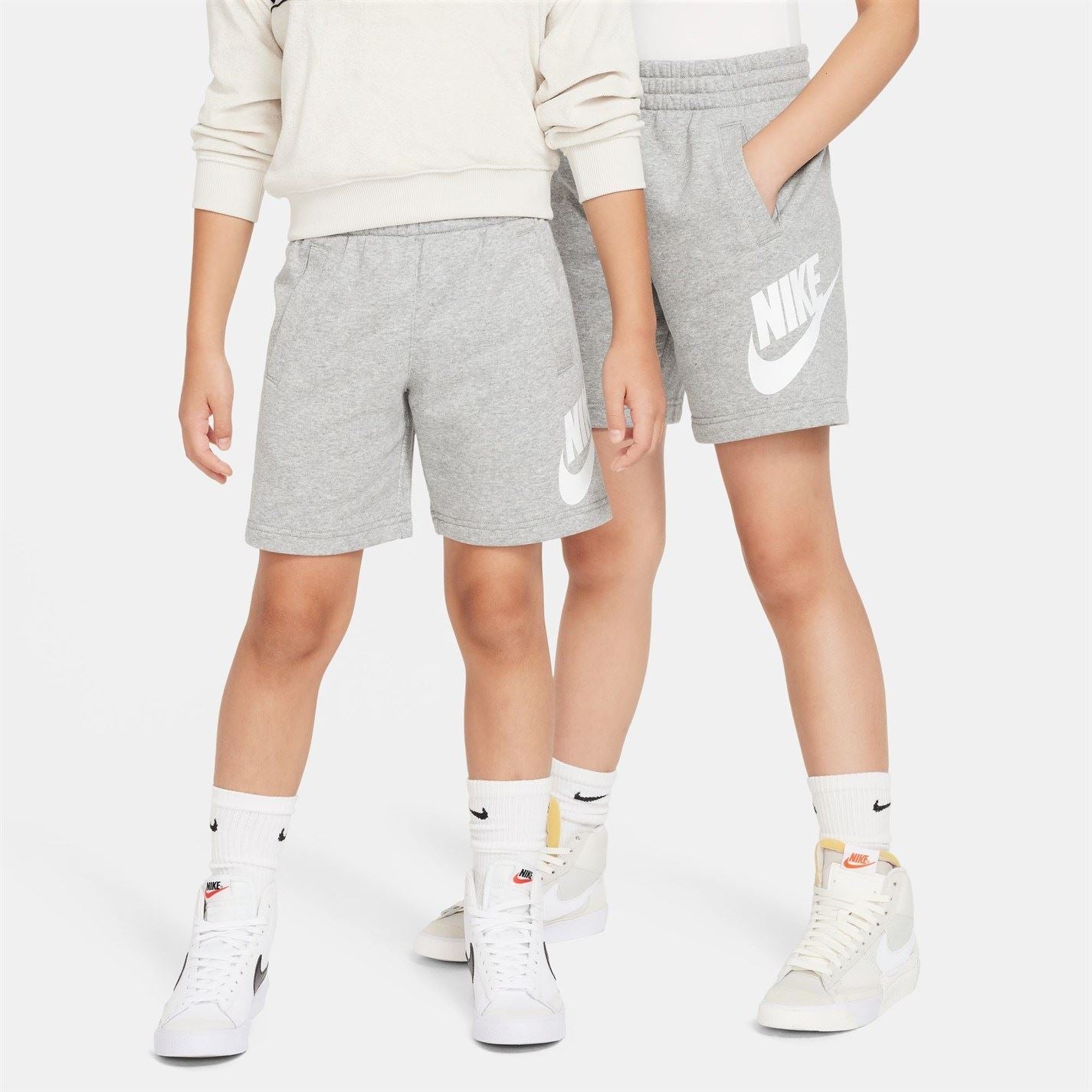 Nike Sportswear Club Fleece Big Kids French Terry Shorts
