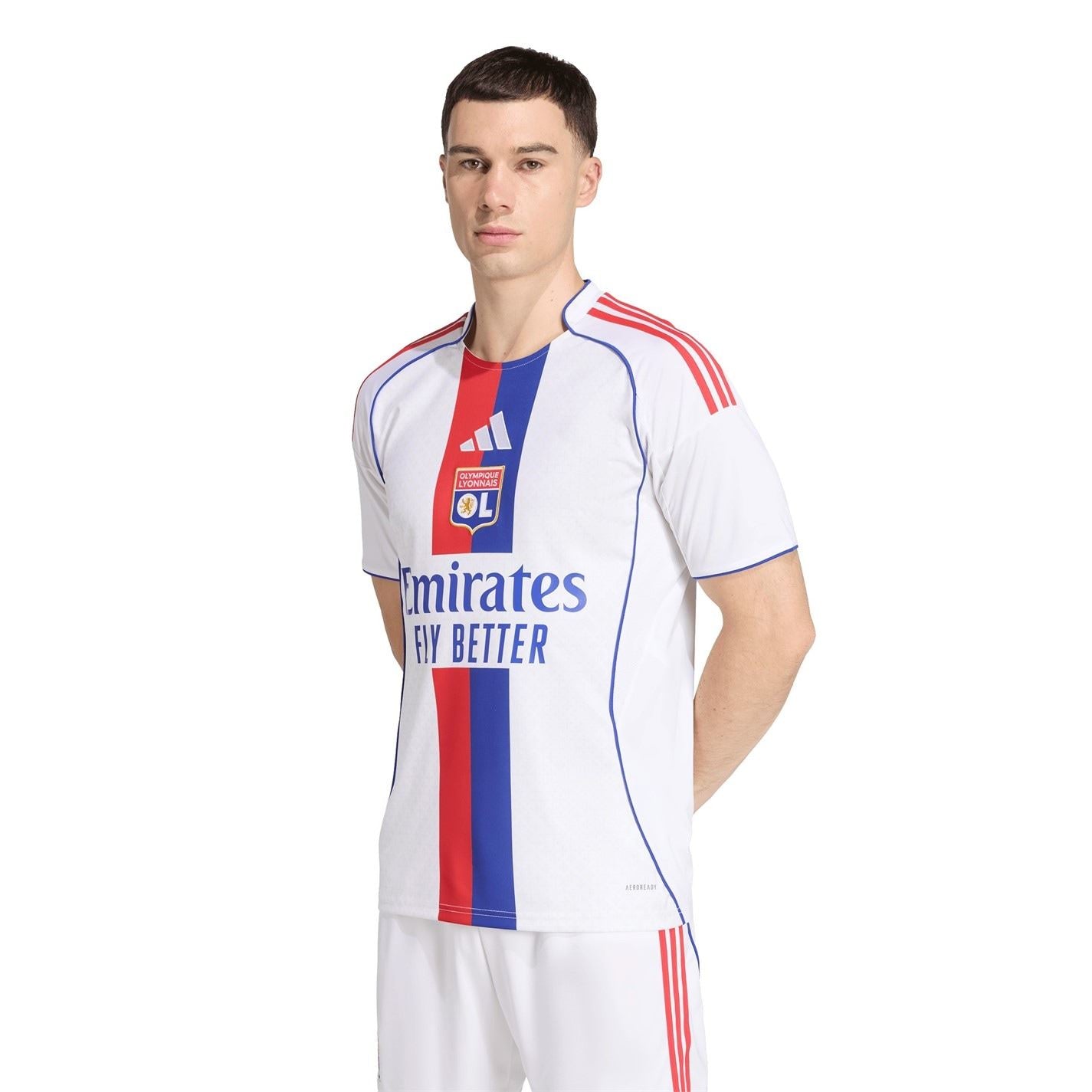adidas Lyon Home Shirt 2025 2026 Adults