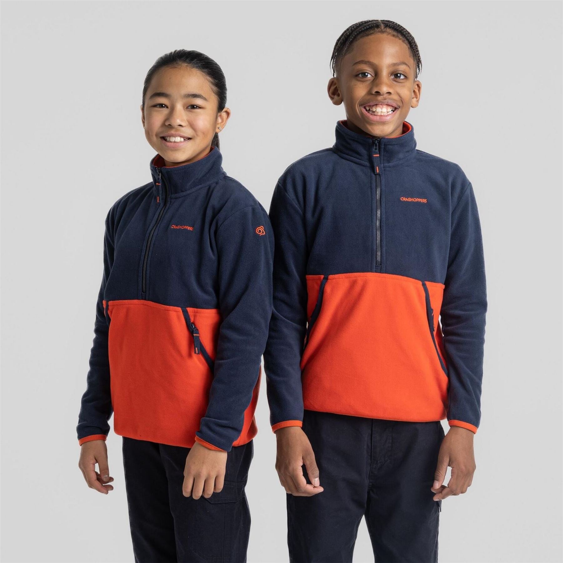 Craghoppers Kids Crag Valo Half Zip Fleece