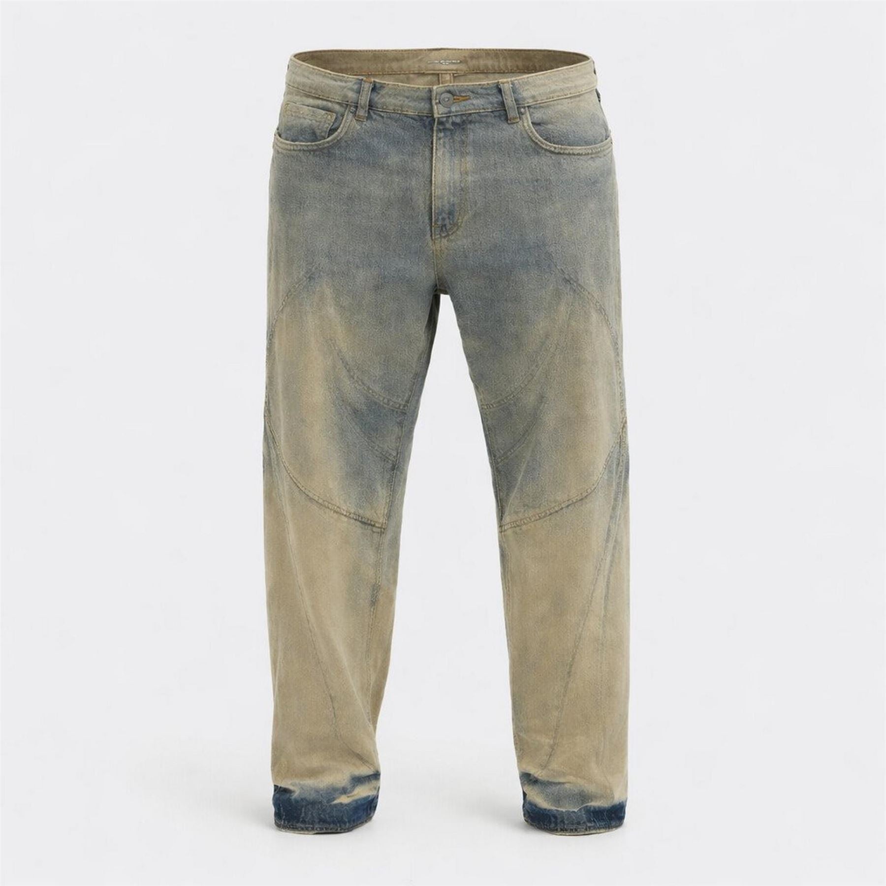 Firetrap Disrip Straight Leg Jeans