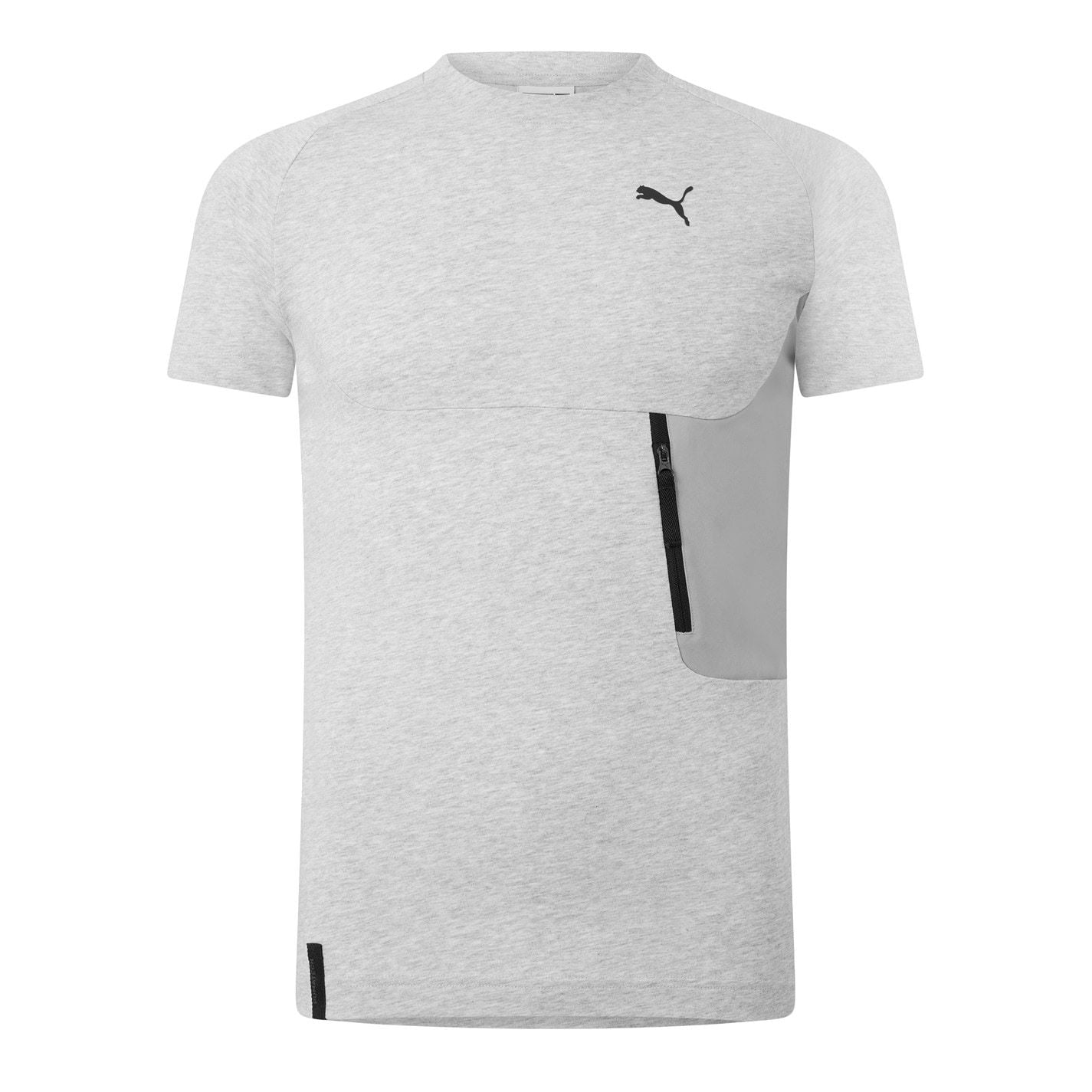 Puma Regular Fit Crew Neck Pocket T-Shirt