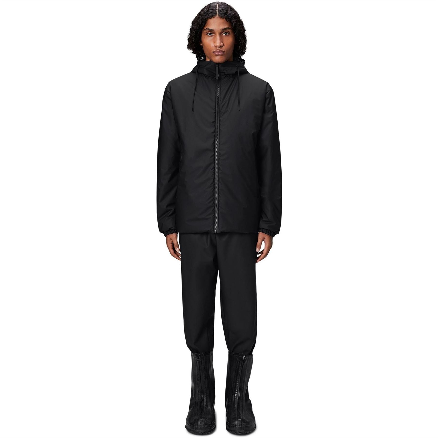 Rains Lohja Insulated Waterproof Hooded Rain Anorak