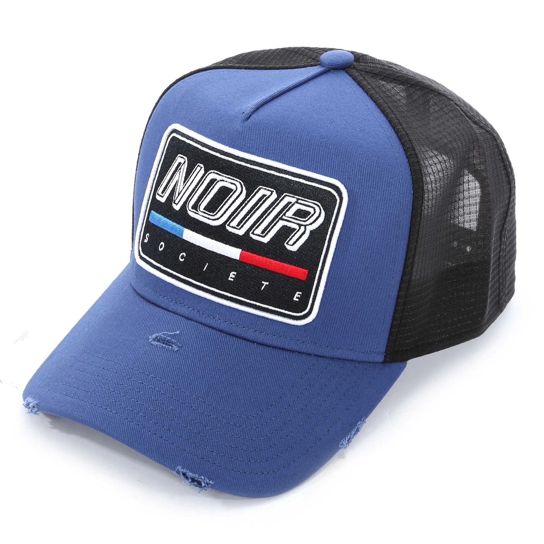 Societe Noir Paris Lettering Trucker Cap