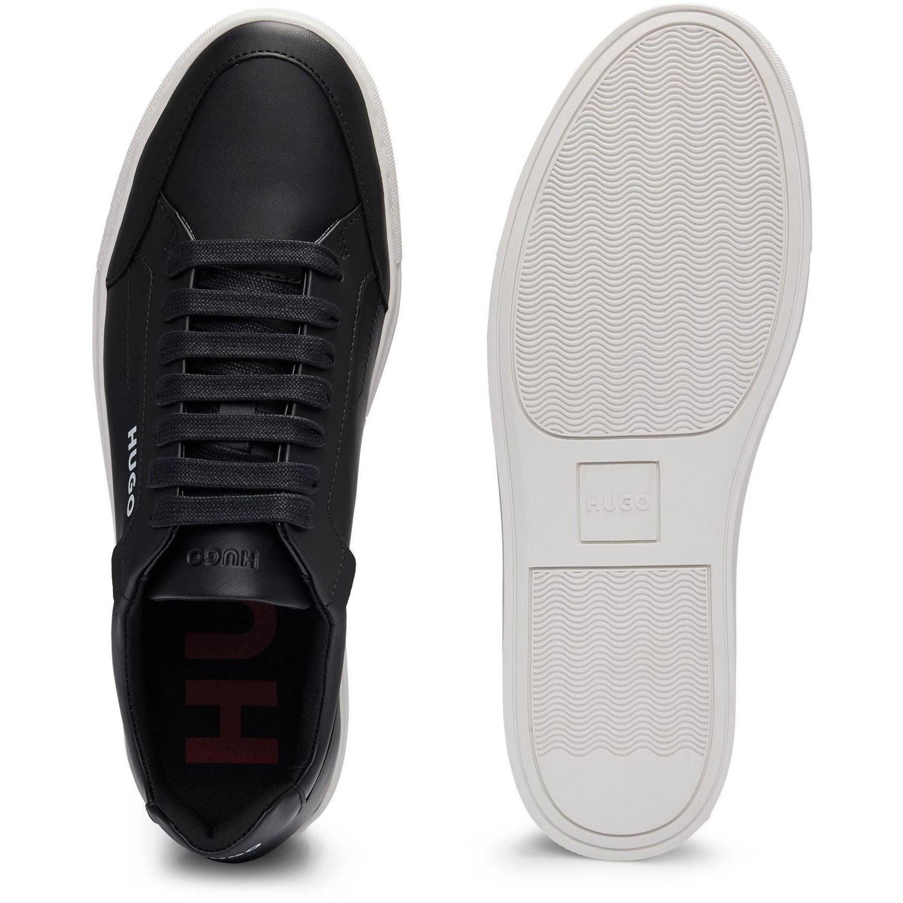 Hugo Futurism Round Toe Flat Heel Trainers