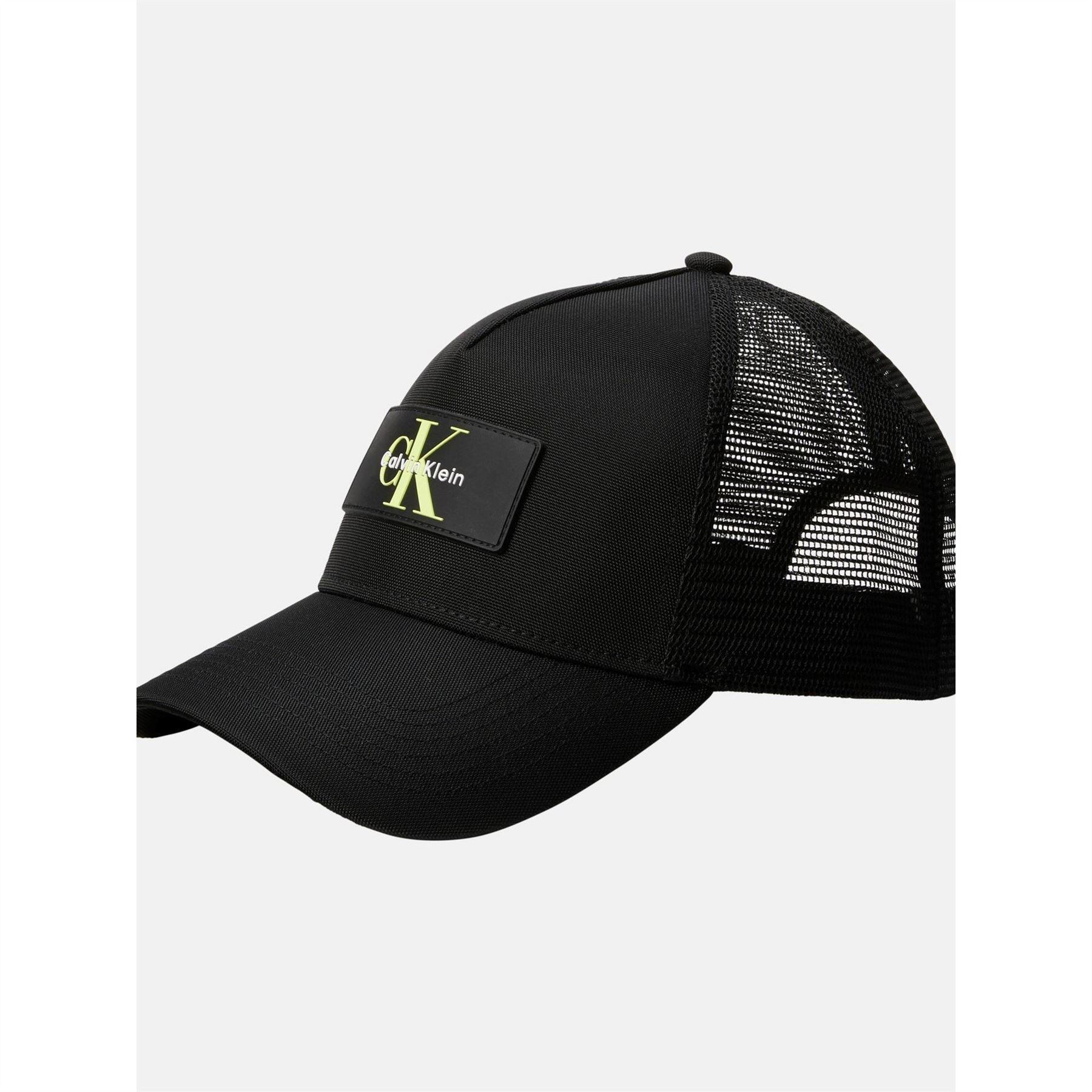 Calvin Klein Jeans Patch Logo Print Adjustable Trucker Cap