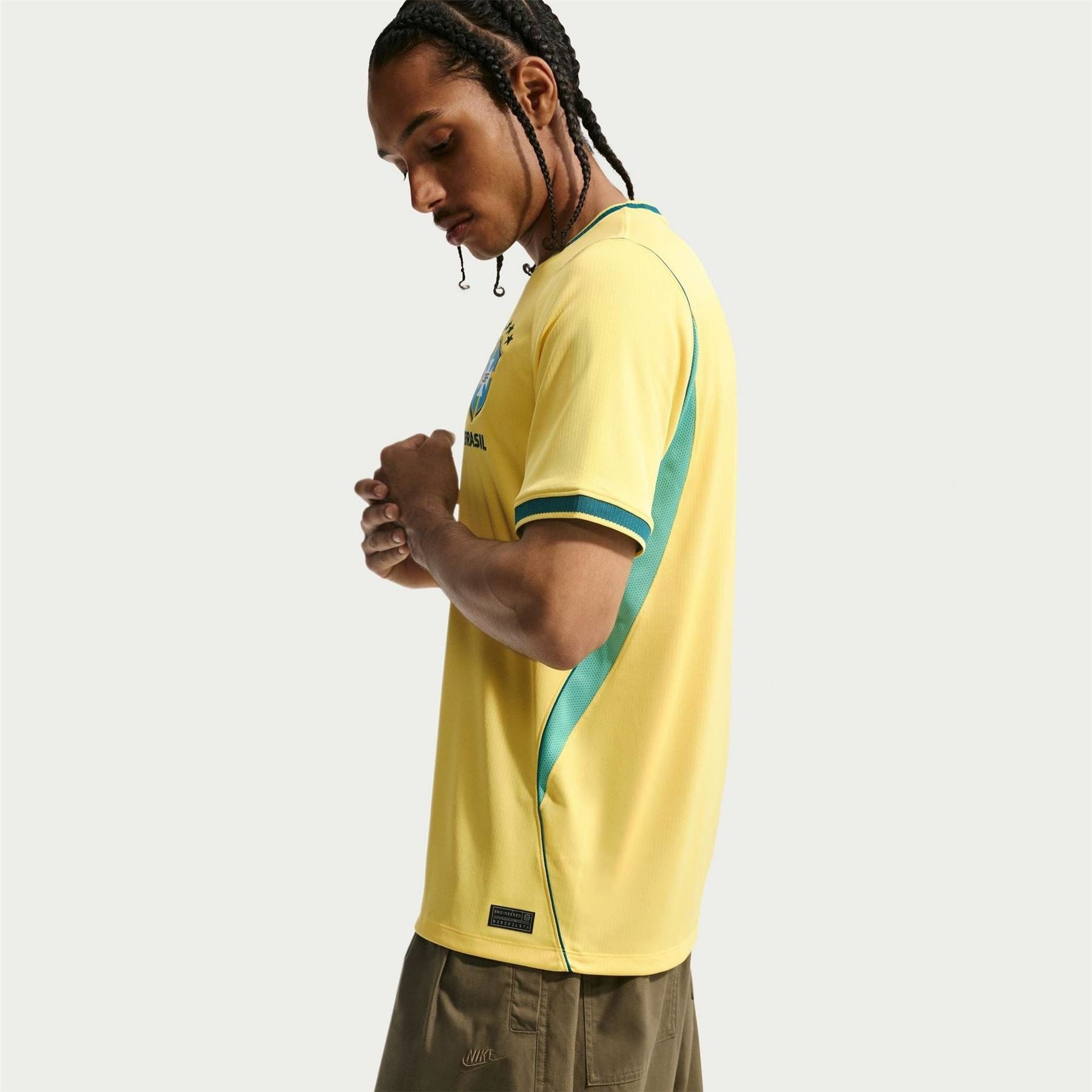 Nike Brazil International Football Shirt