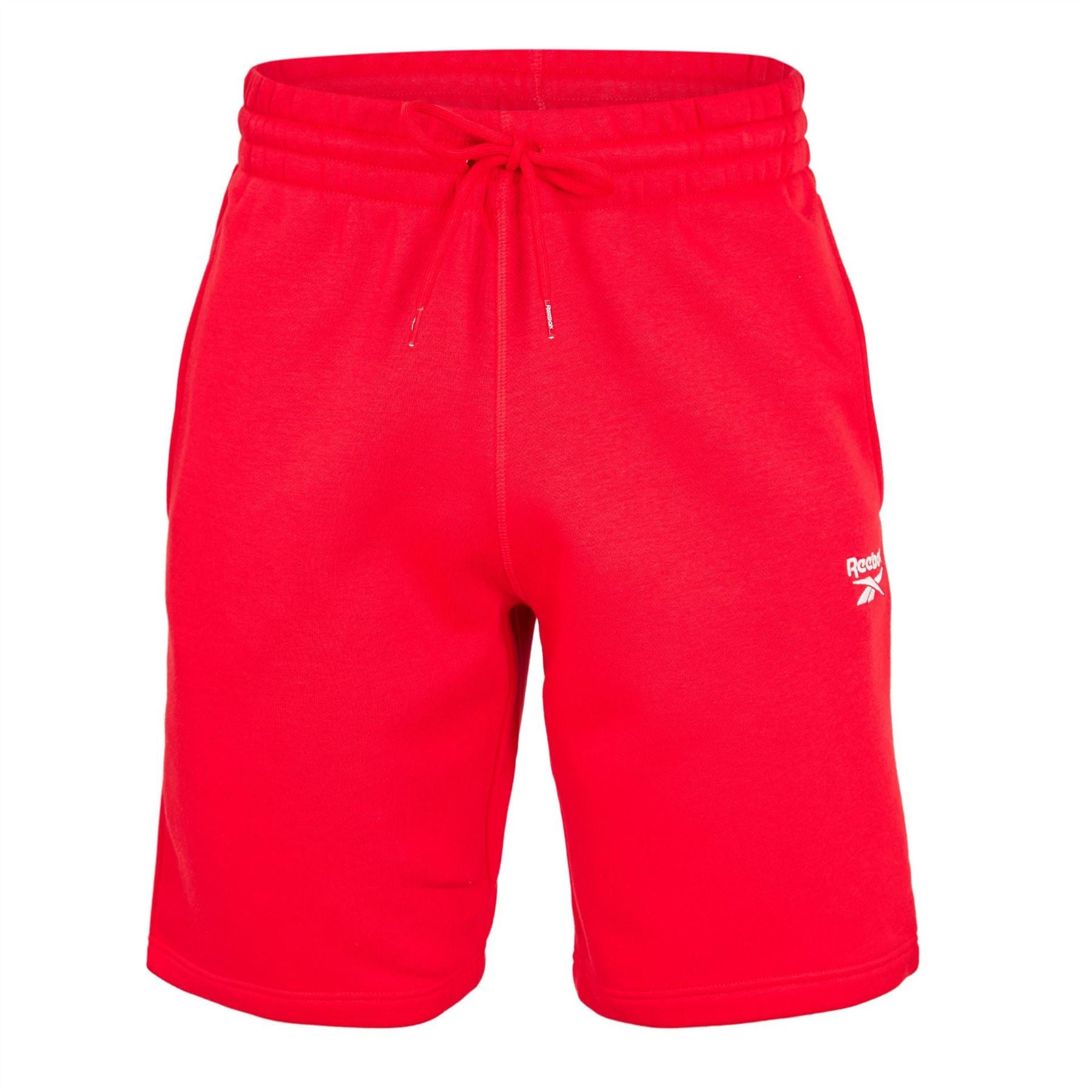 Reebok Identity Small Logo Fleece Jogger Shorts