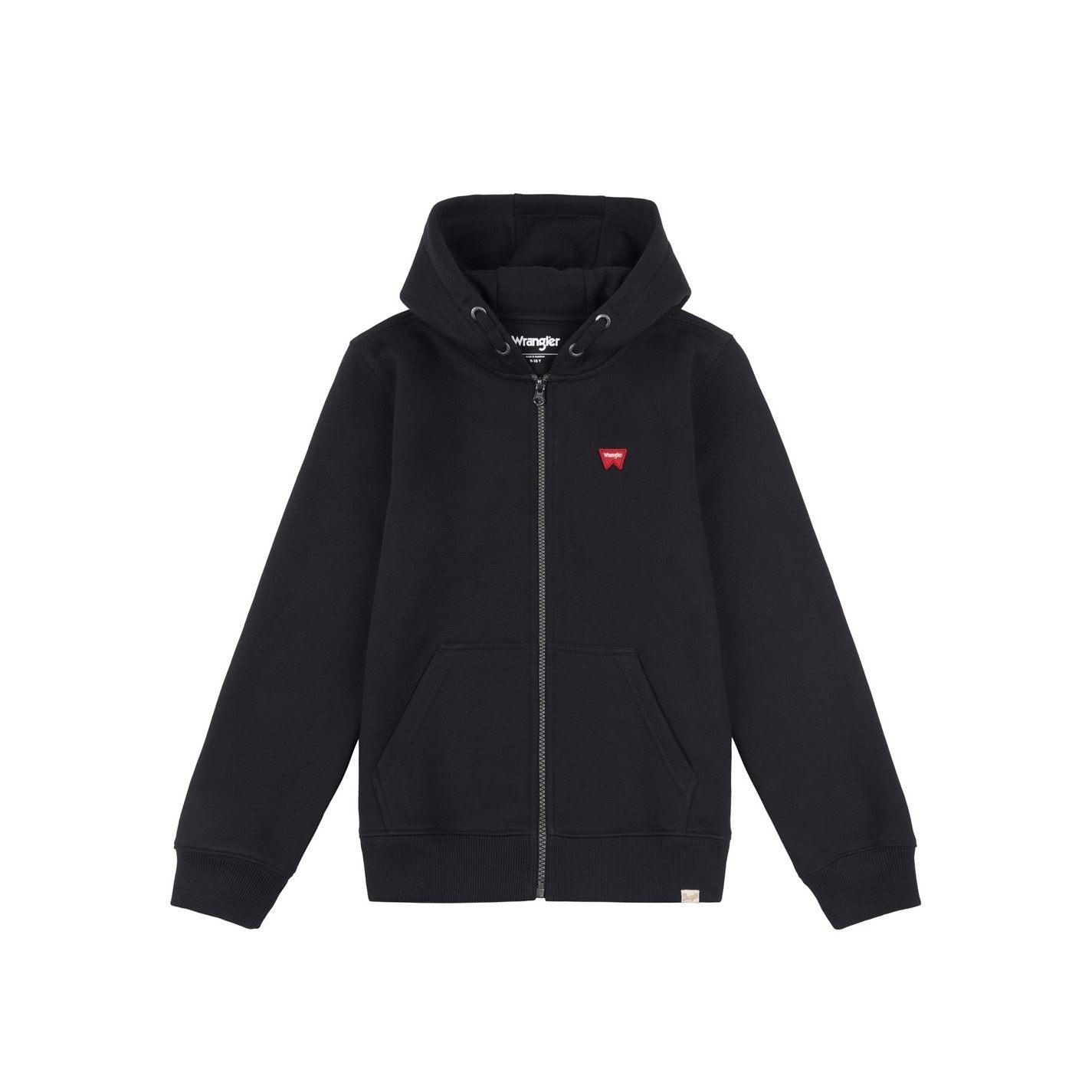 Wrangler Badge Zip Hoodie Juniors
