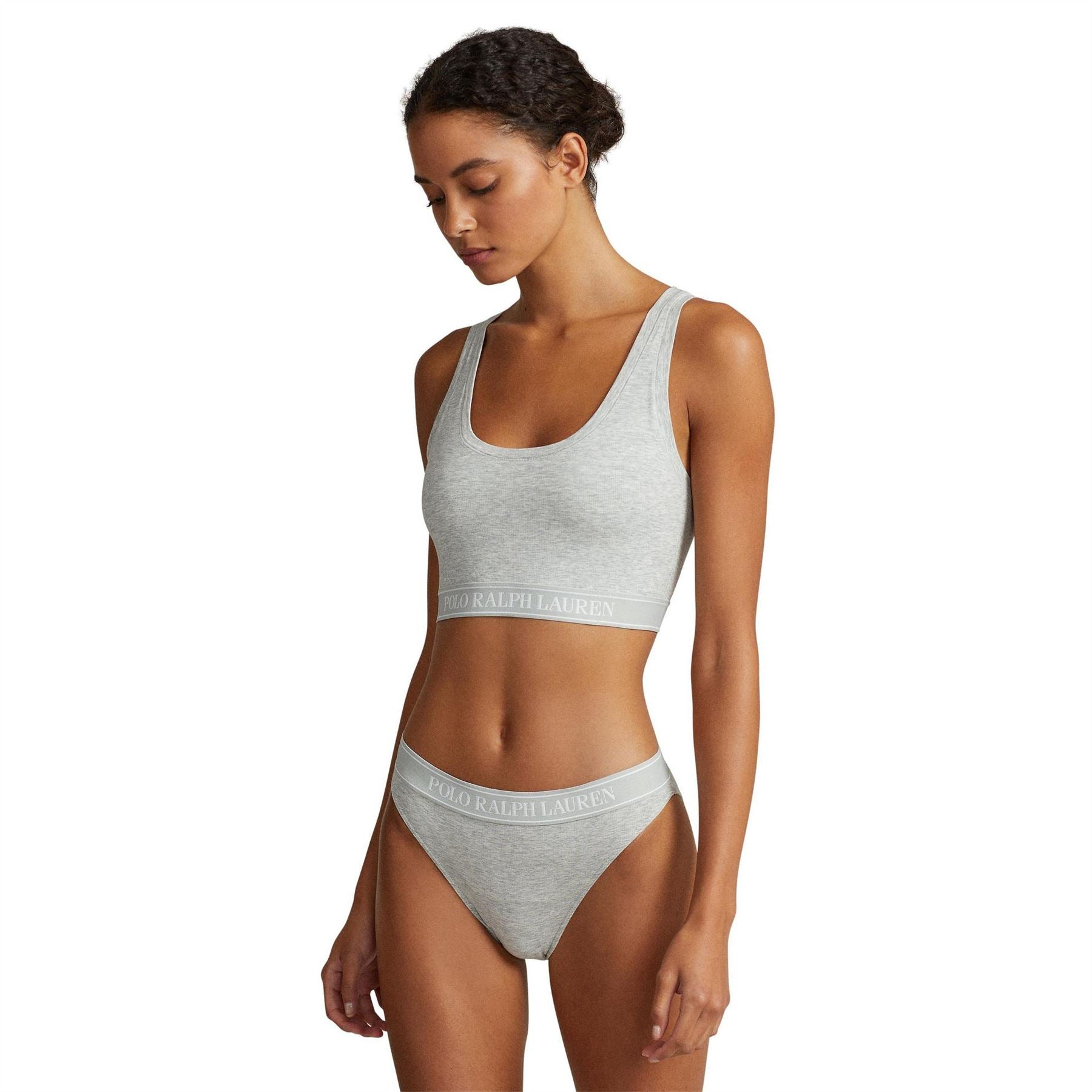 Polo Ralph Lauren Scoop Neck Cropped Bralette