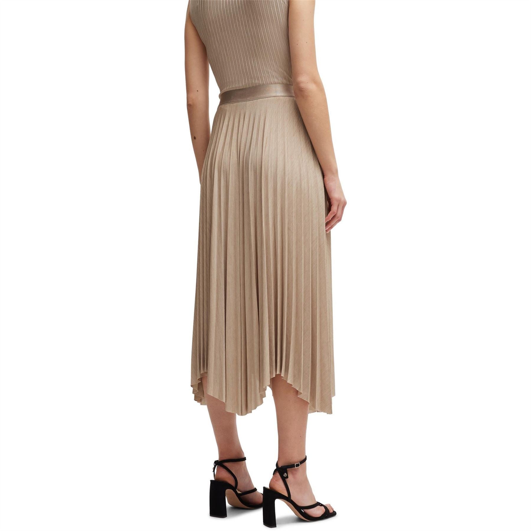 Boss Exala Maxi Asymmetrical Skirt