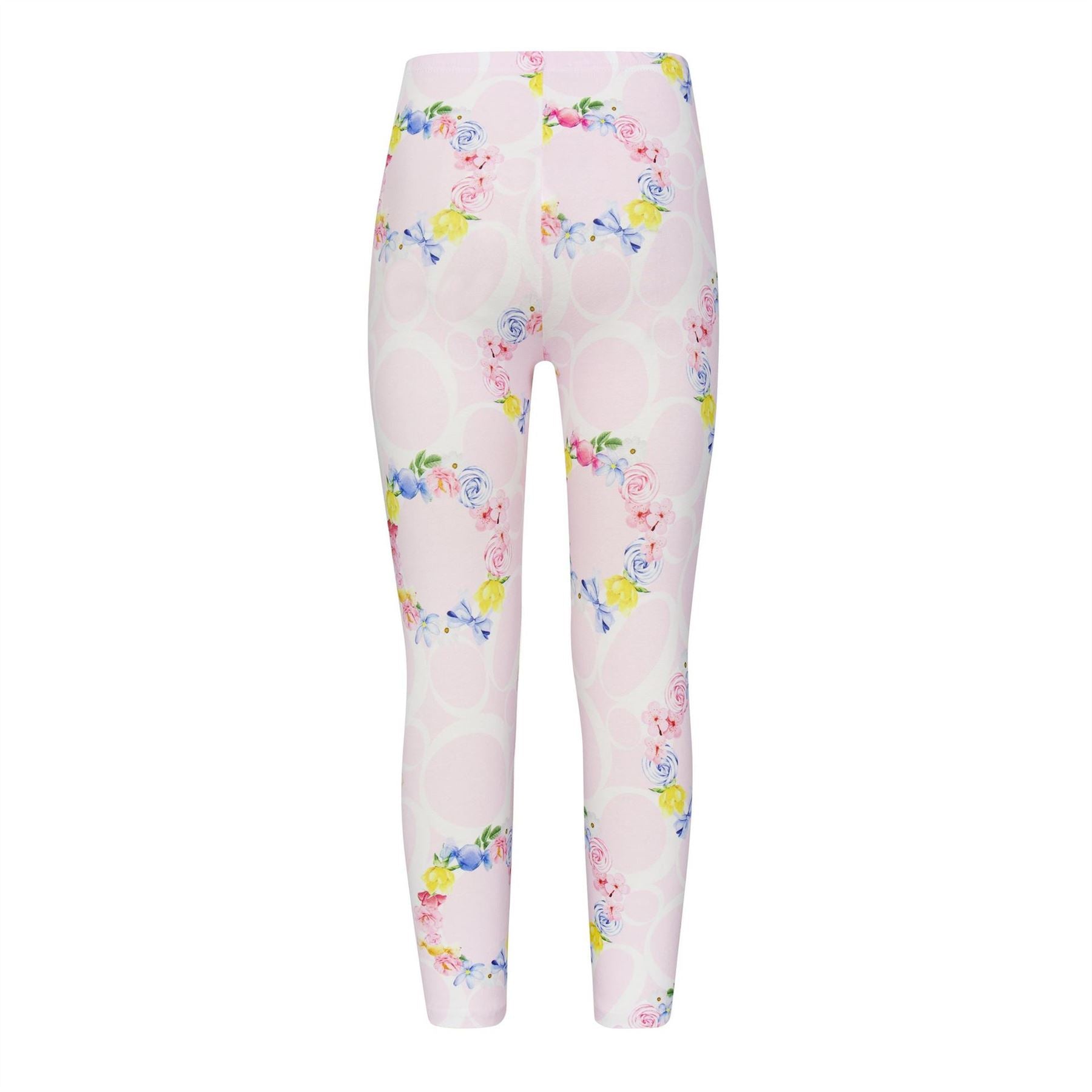 Balloon Chic Pink Floral Print Legging