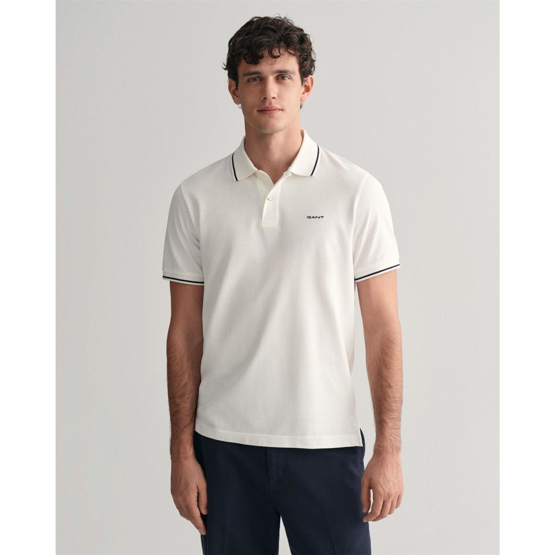 Gant Regular Fit Short Sleeve Pique Shirt