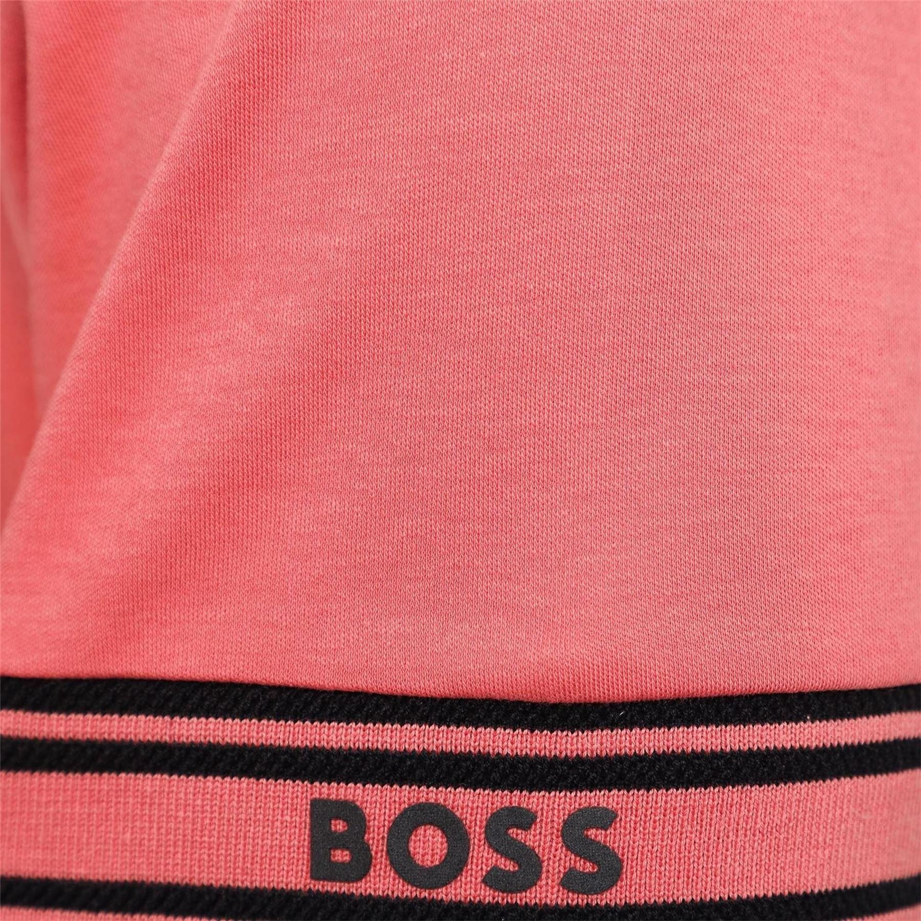 Boss Stripe Cuff Polo Shirt