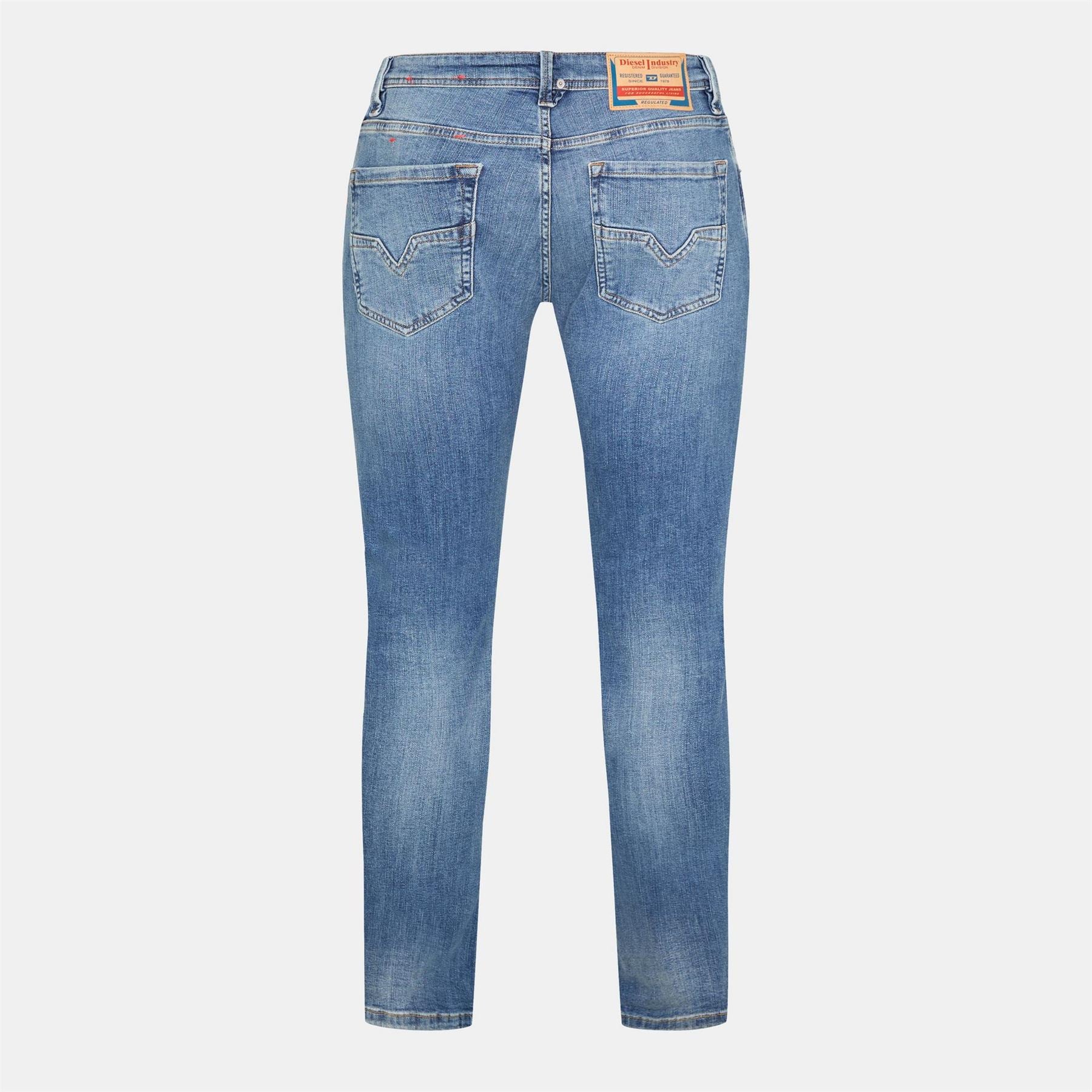 Diesel Larkee Five Pocket Straight Leg Jeans