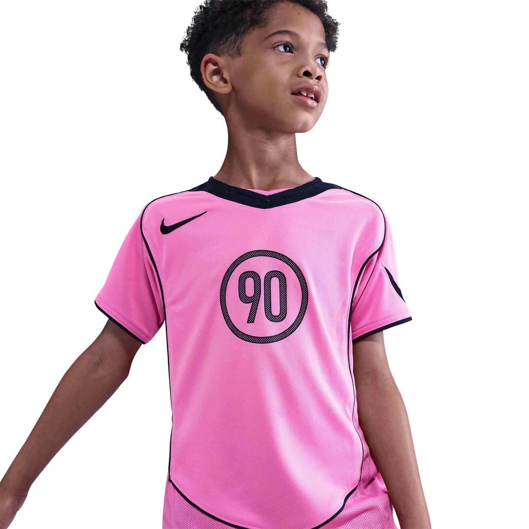 Nike T90 Energy V-Neck Raglan Short Sleeve Jersey