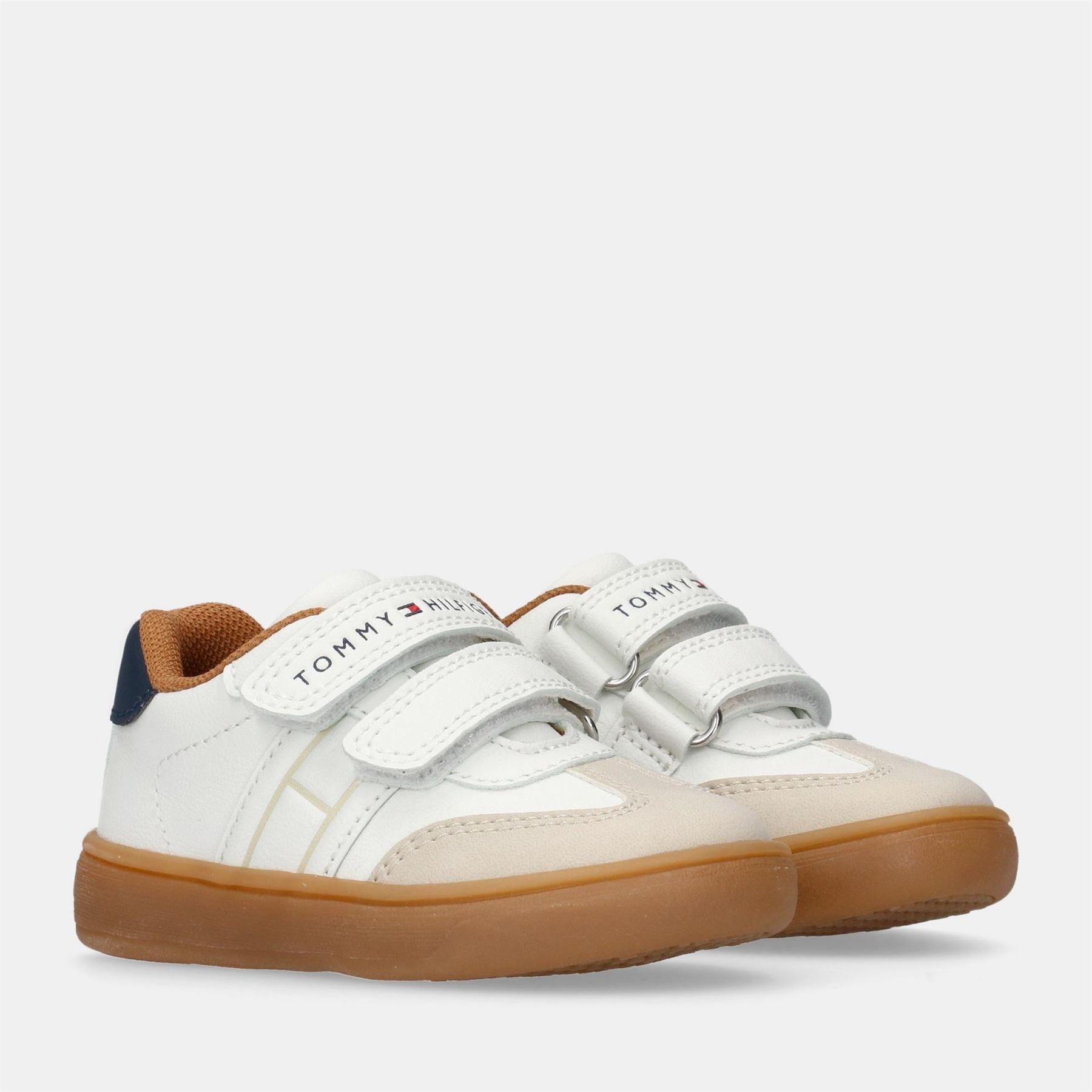Tommy Hilfiger Kids Velcro Low Top Trainers