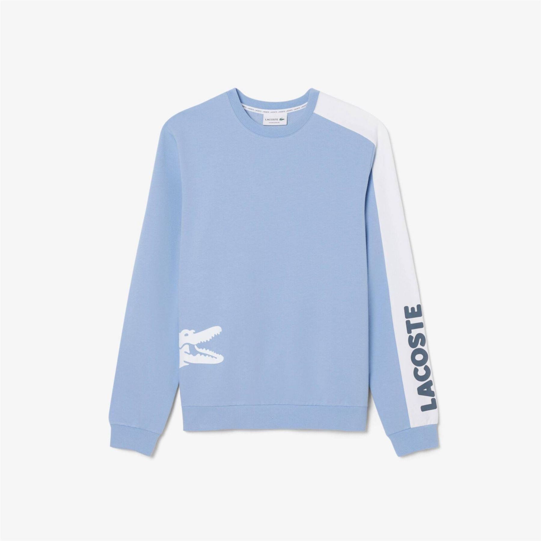 Lacoste Crocodile Logo Crew Neck Long Sleeve Sweatshirt