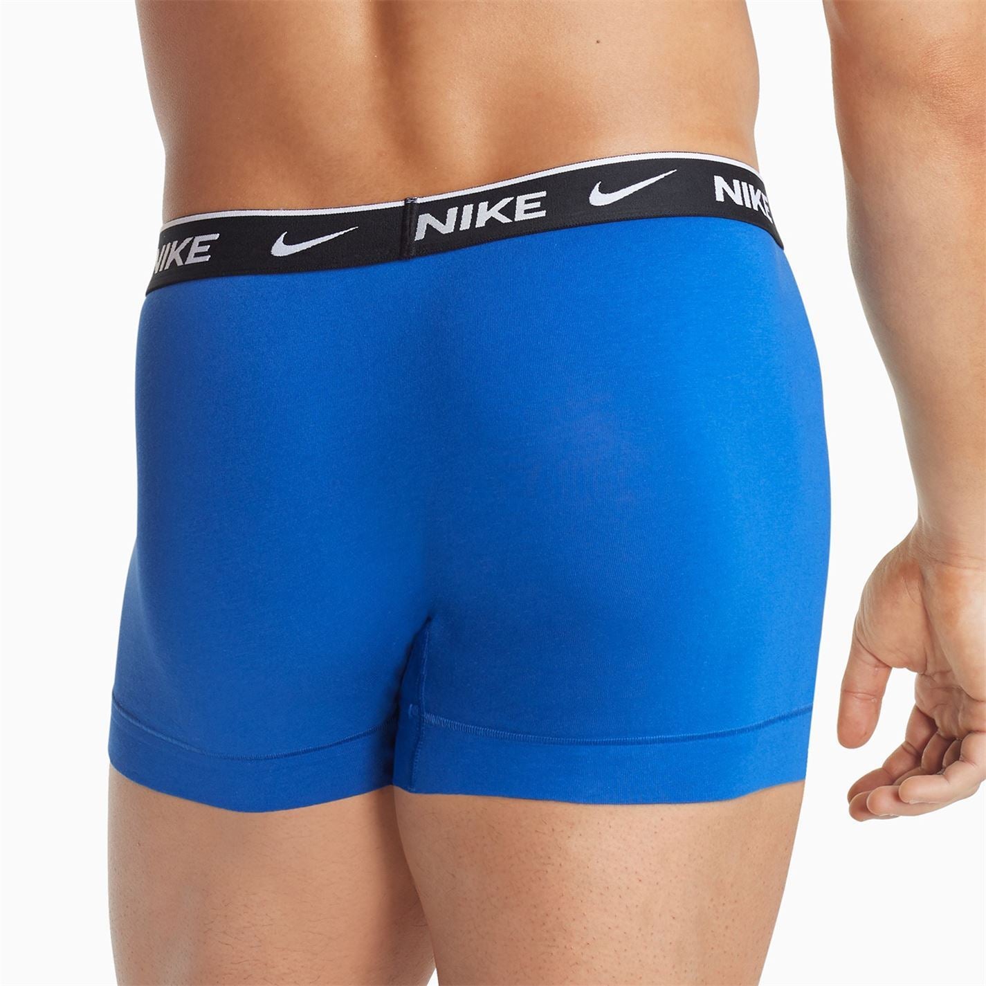 Nike Mens 3 Pack Everyday Cotton Trunks