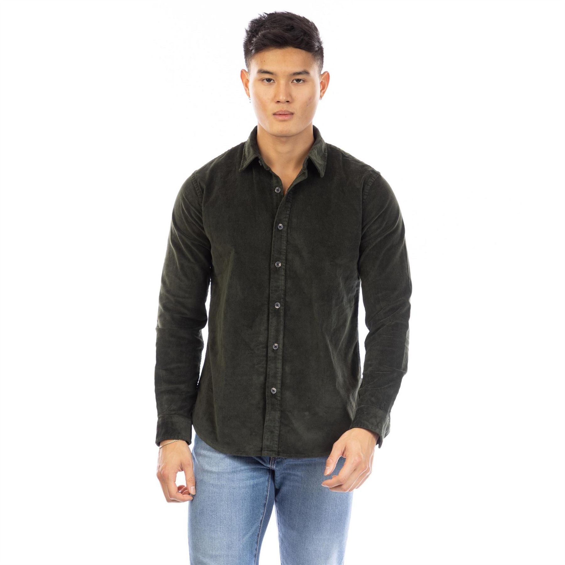 Peter Werth Daker Collared Long Sleeve Shirt