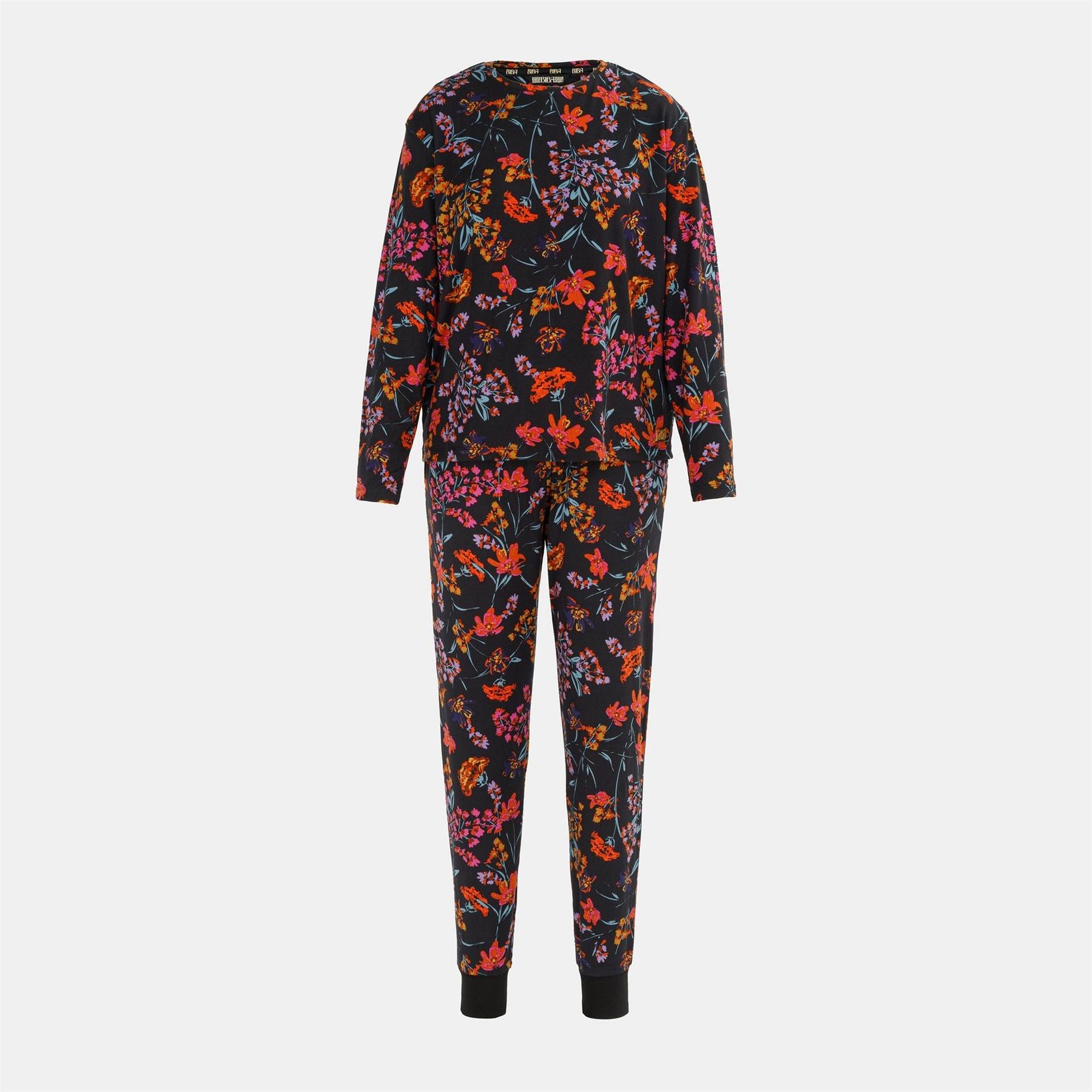 Biba Crew Neck Long Sleeve Pyjama Set