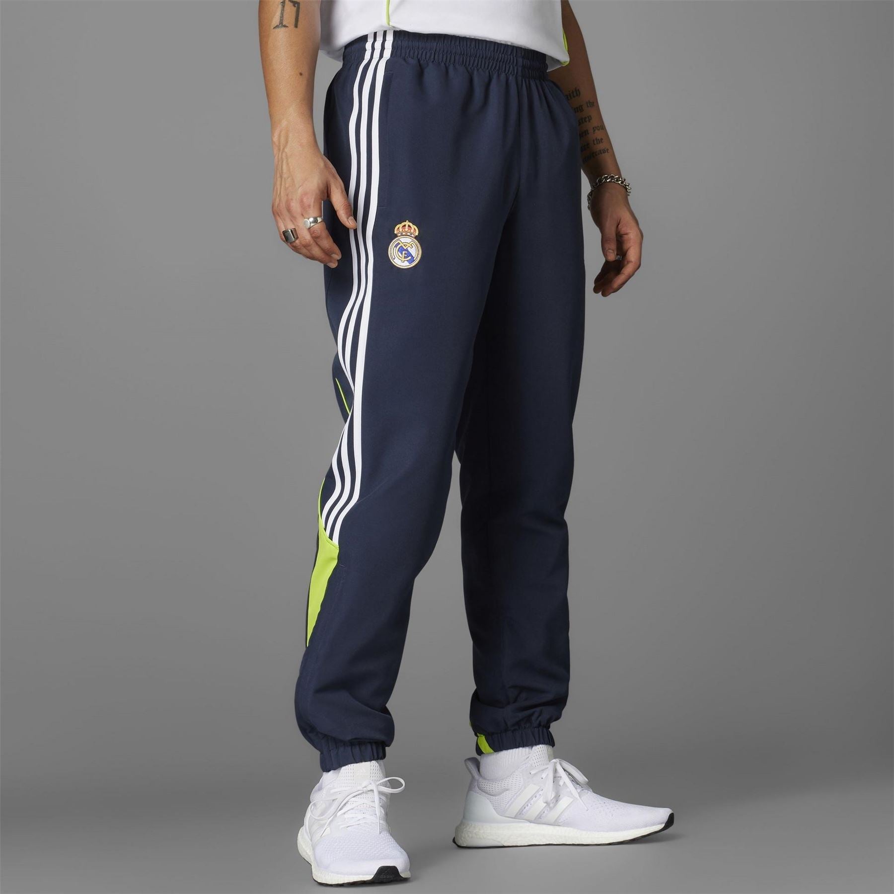 adidas Real Madrid Ubackpack Tracksuit Bottoms Adults