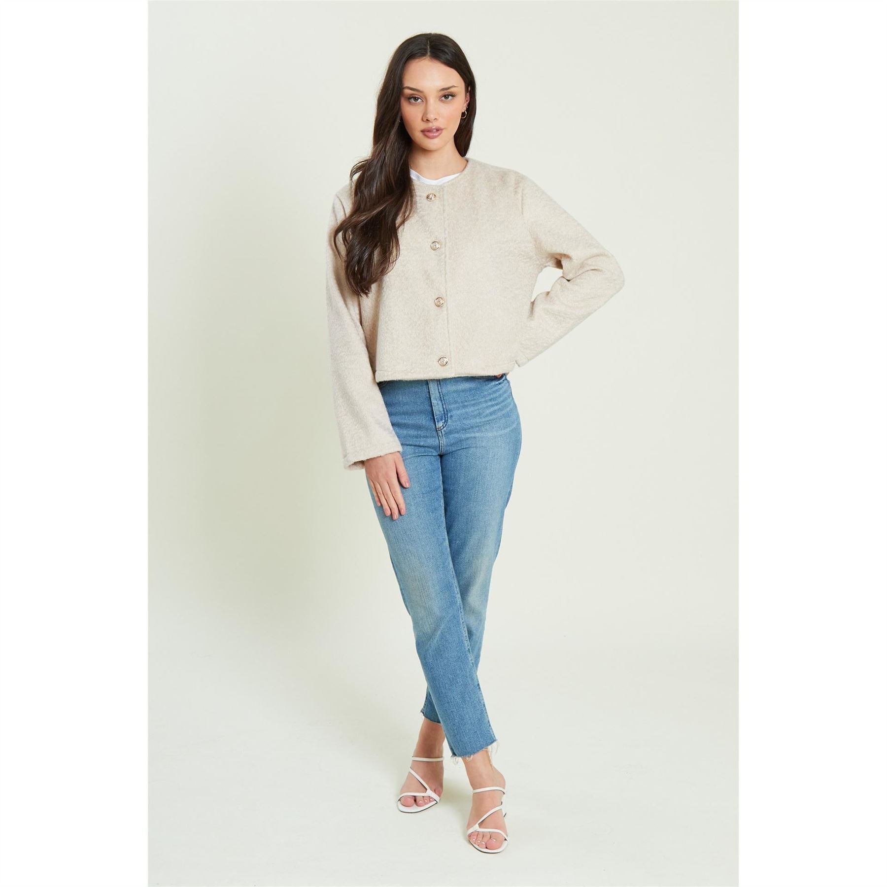 Be You Longline Padded Regular Fit Jacket