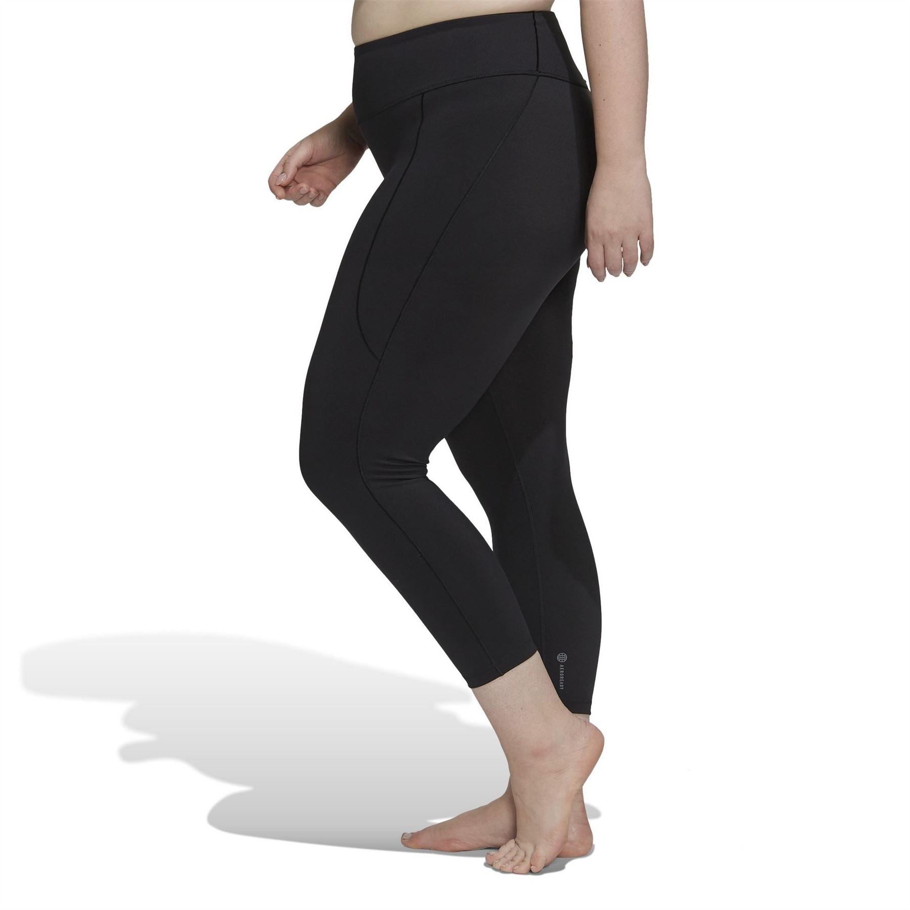 adidas Womens Studio 7 8 Leggings Plus Size