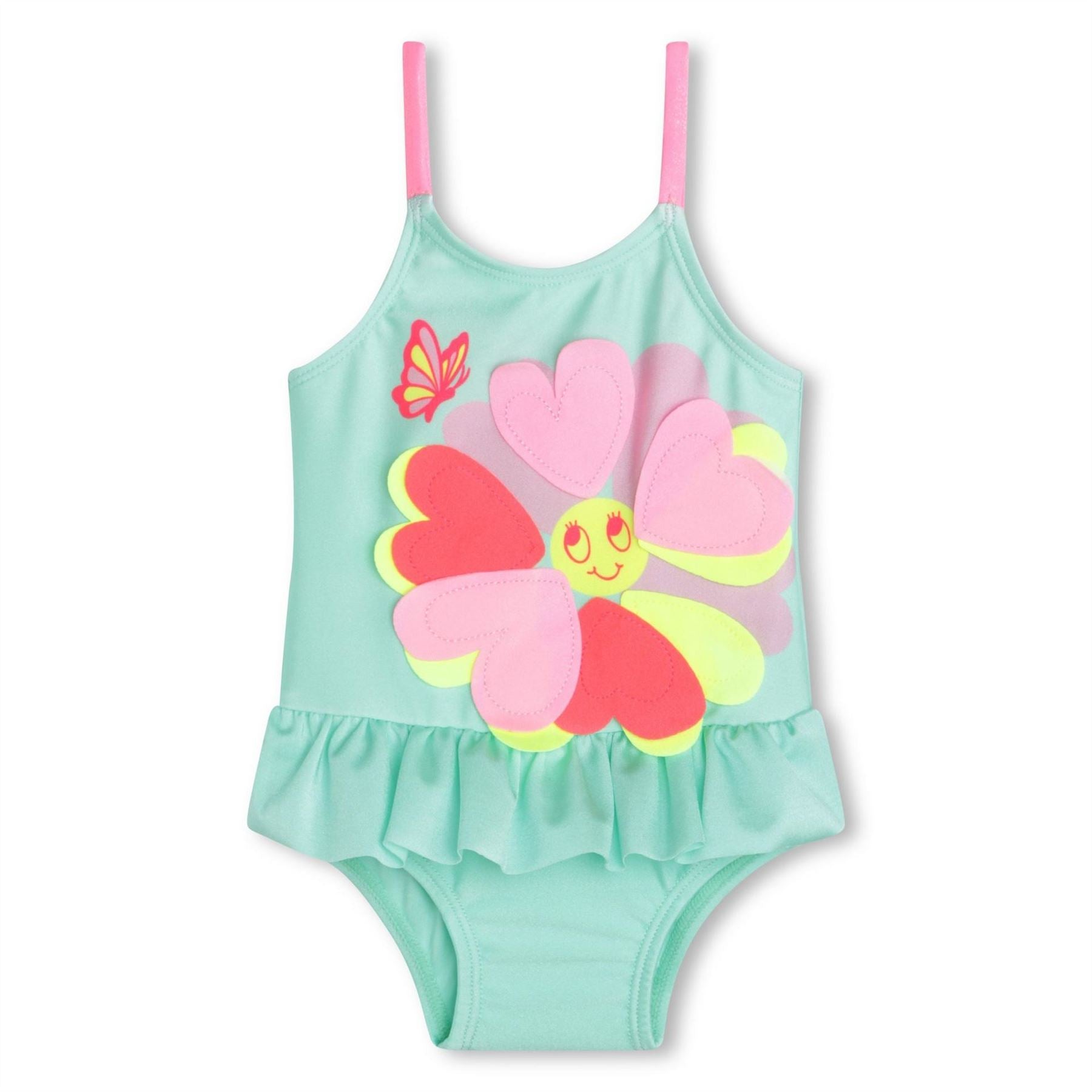 Billieblush Graphic Scoop Neck Swimsuit