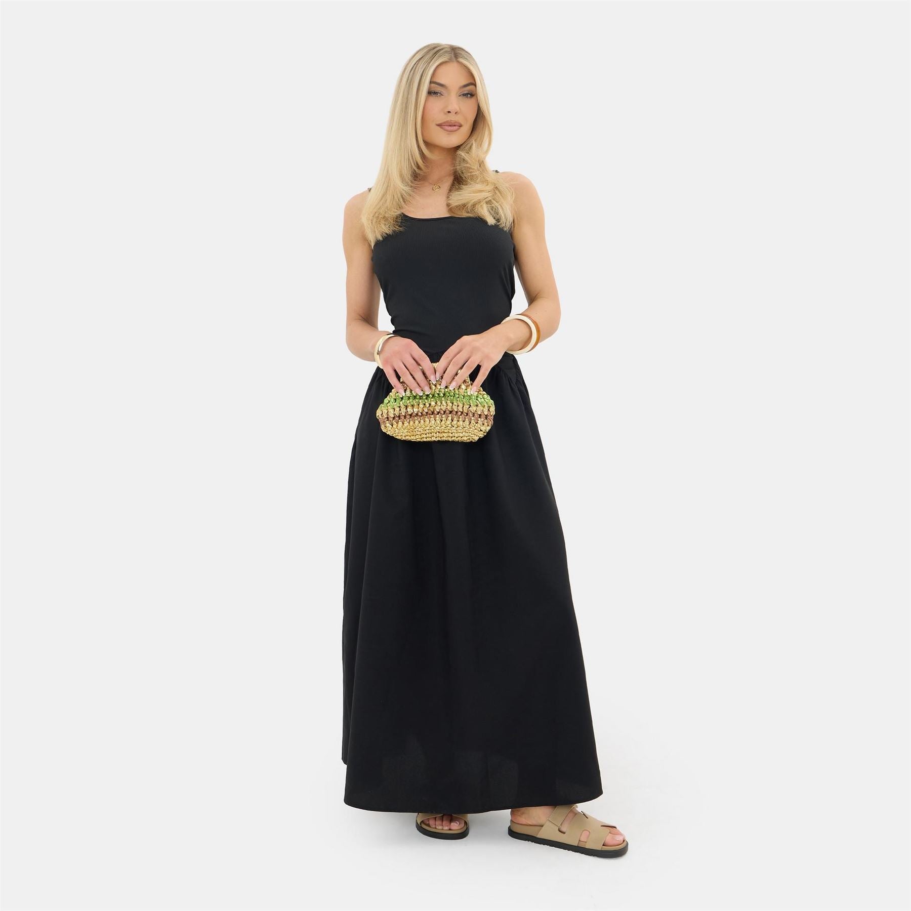 I Saw It First Woven Maxi Dress