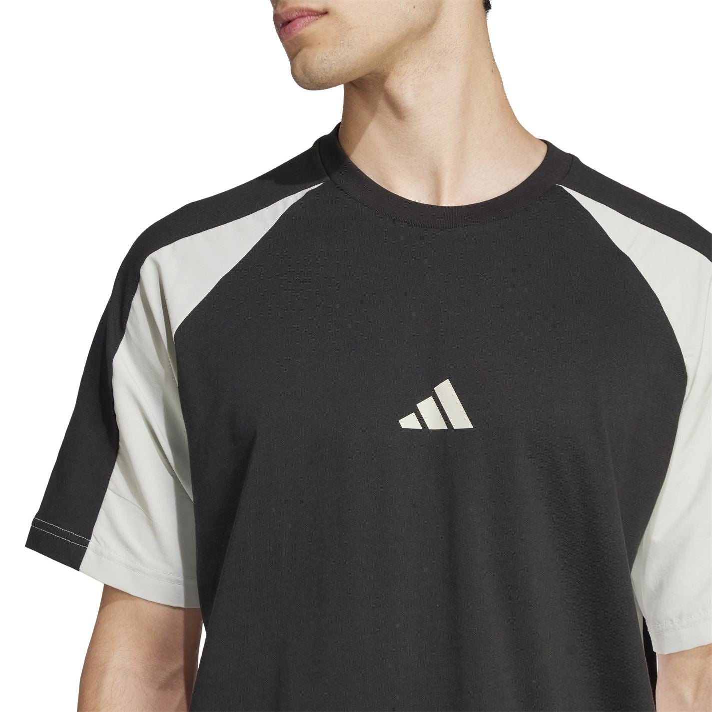 adidas Mens Seasonal Essentials Colorblock T-Shirt
