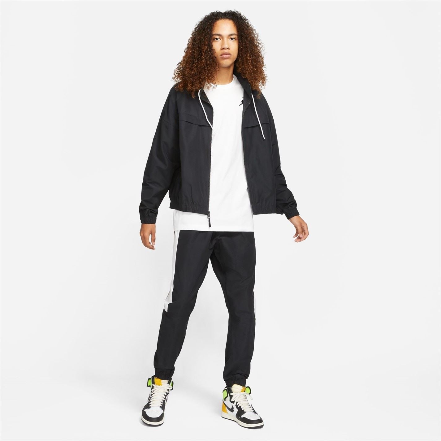 Air Jordan Regular Fit Small Logo Print Crew Neck T-Shirt