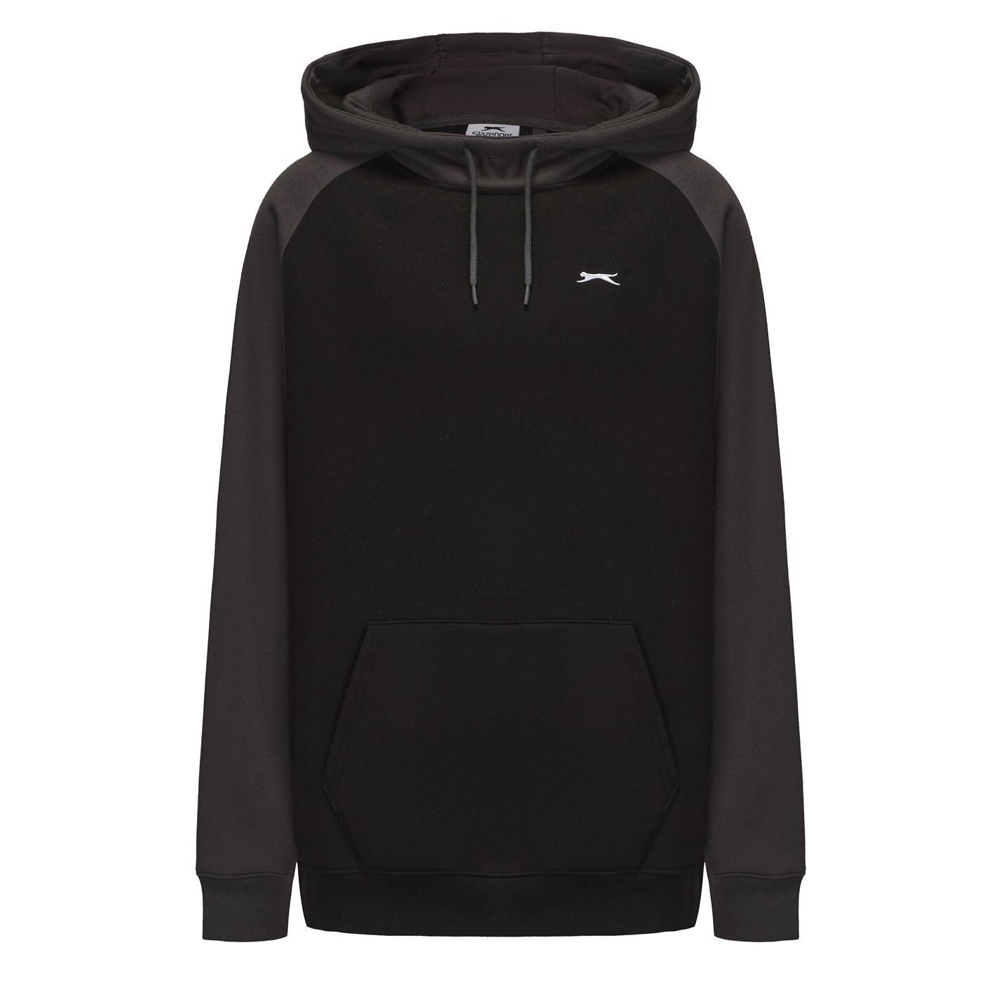 Slazenger Mens Fleece Contrast Hoodie